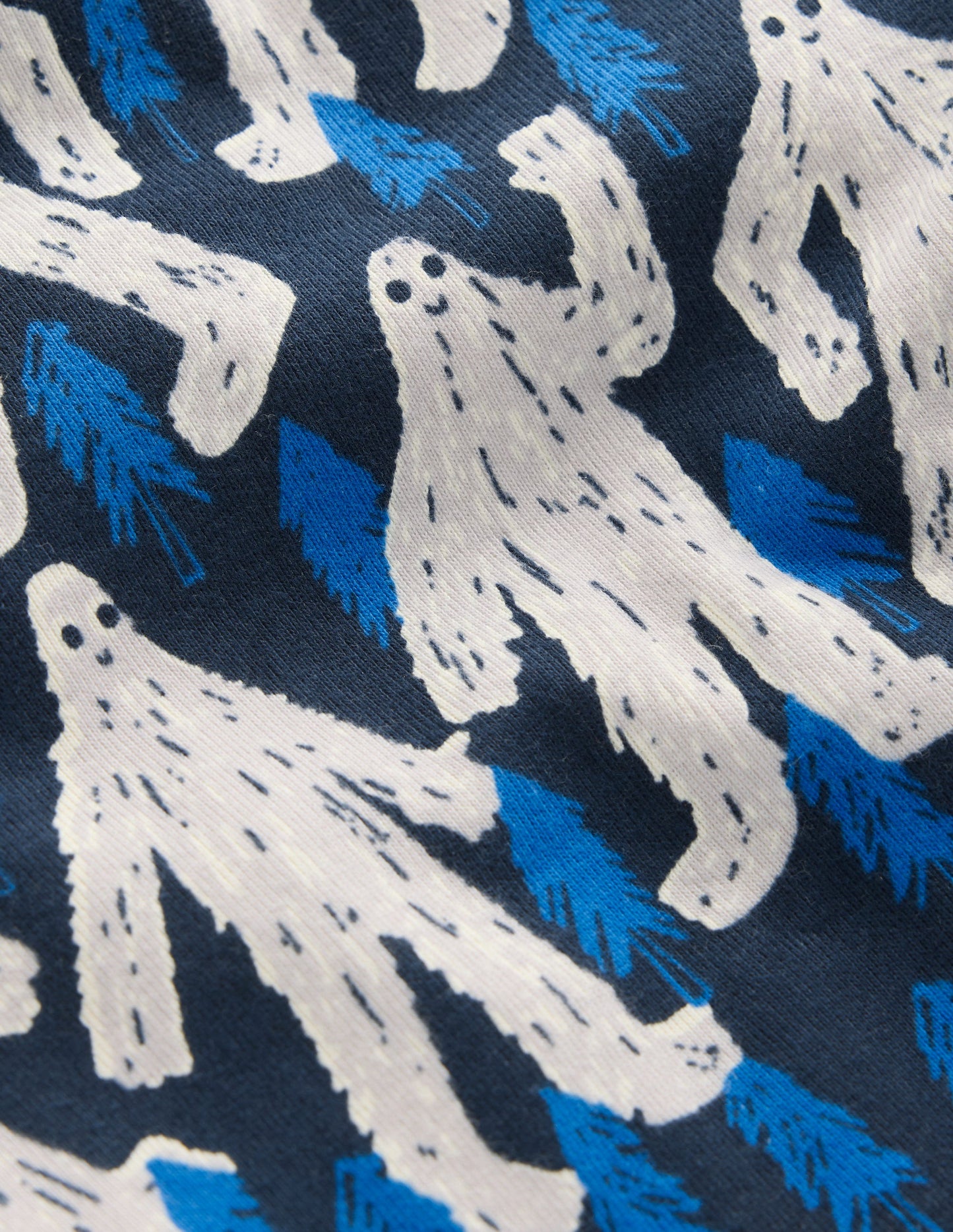 Snug Glow-In-The-Dark Pyjamas-Carbon Yetti