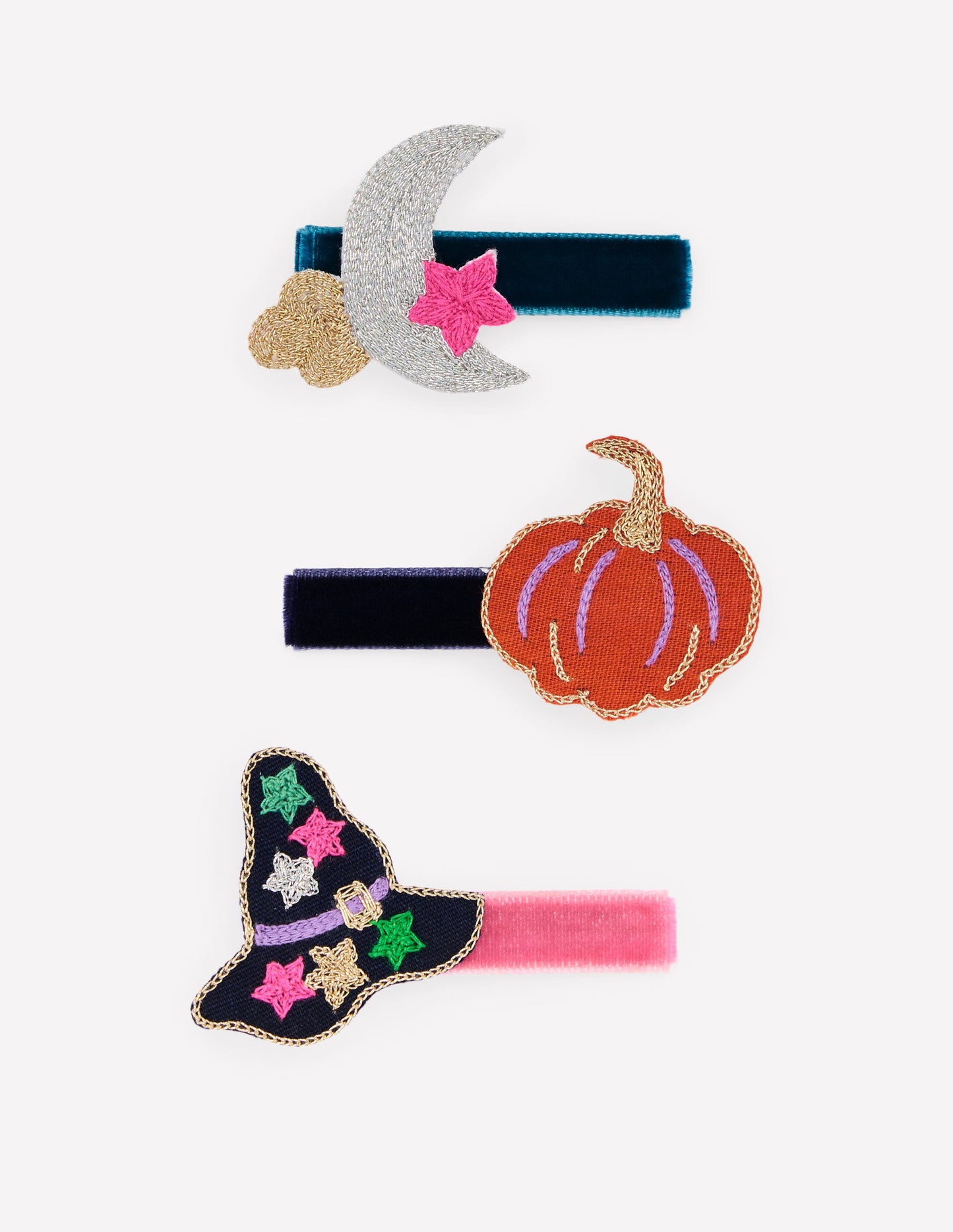 3-pack Hair Clips-Halloween