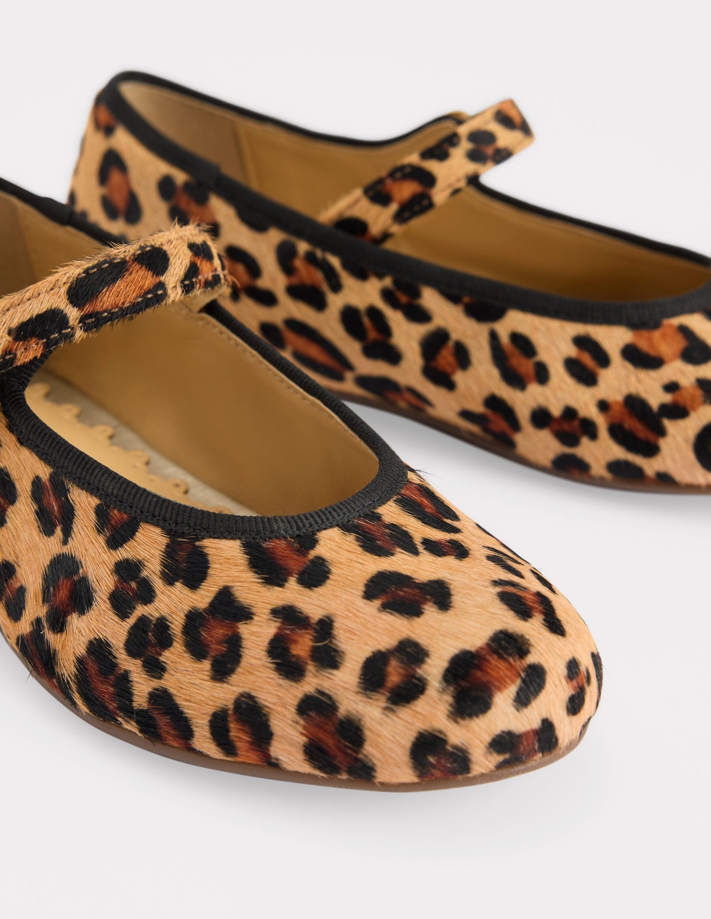Mary Jane Shoes-Leopard
