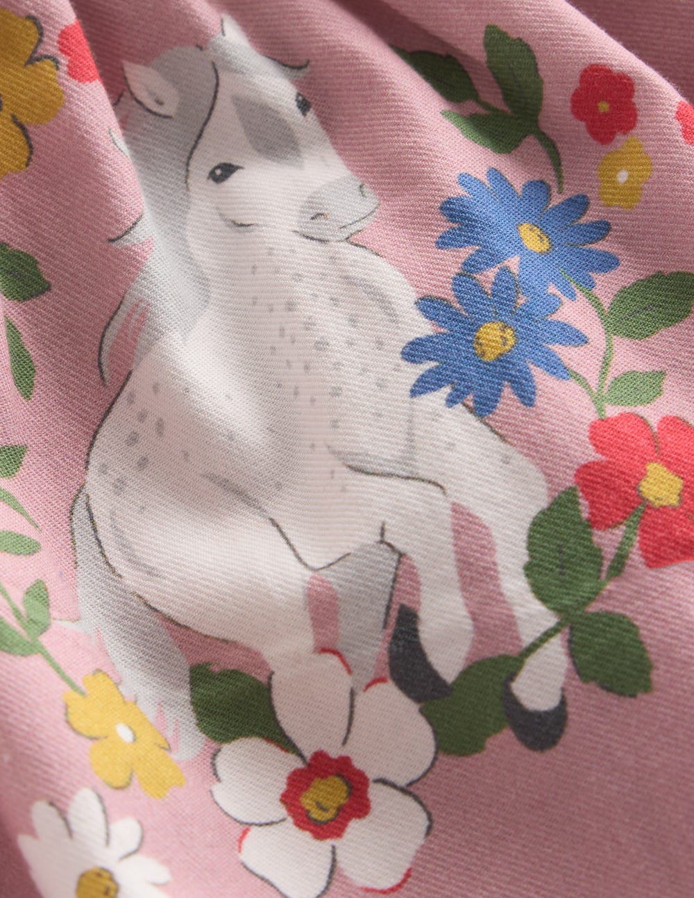 Madeline Long Sleeve Dress-Formica Pink Horses-6