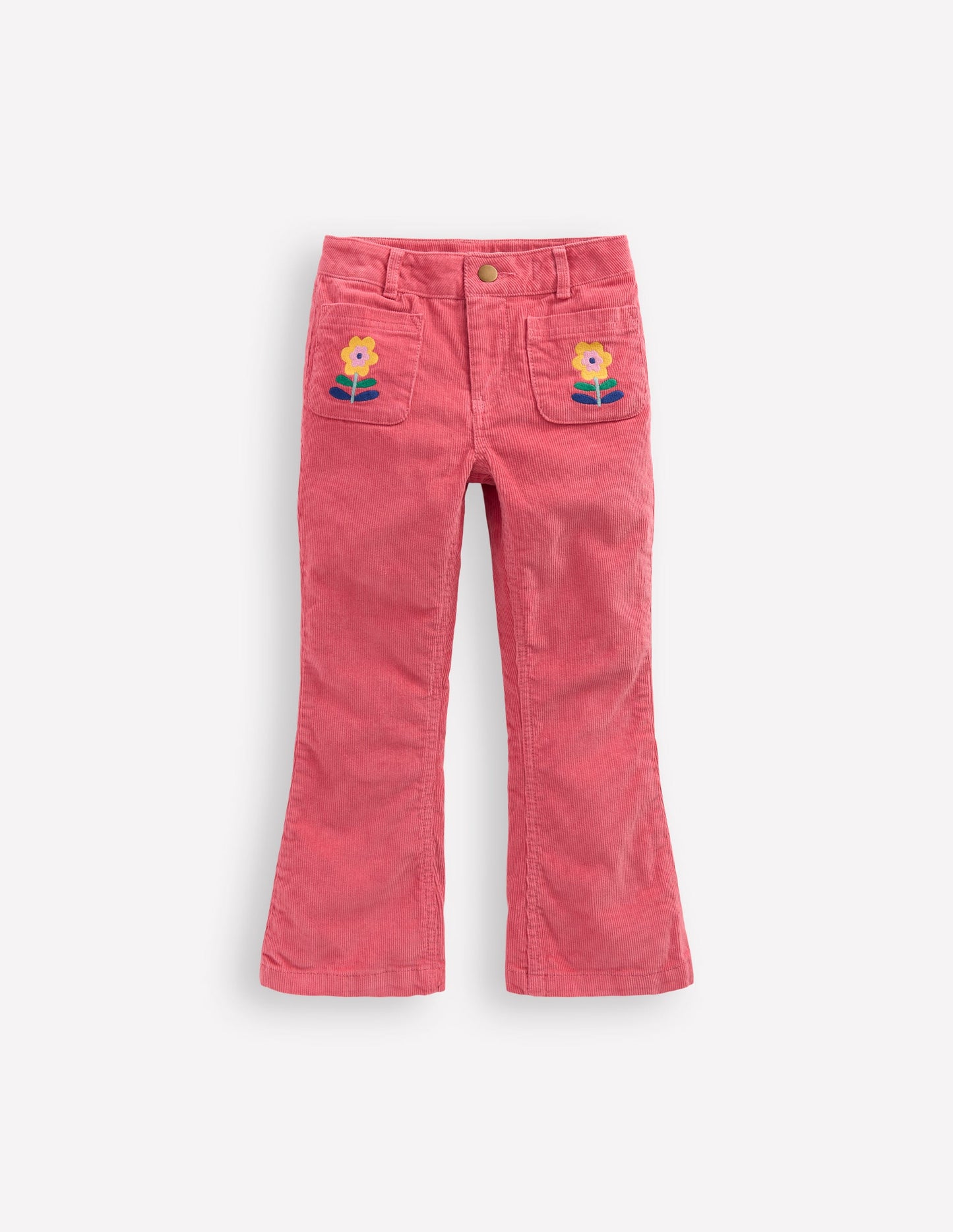 Kick Flare Trouser-Rose Pink