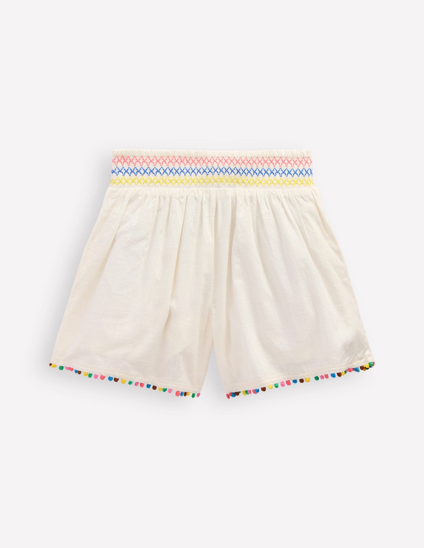 Pull-On Shorts-Soft Ivory