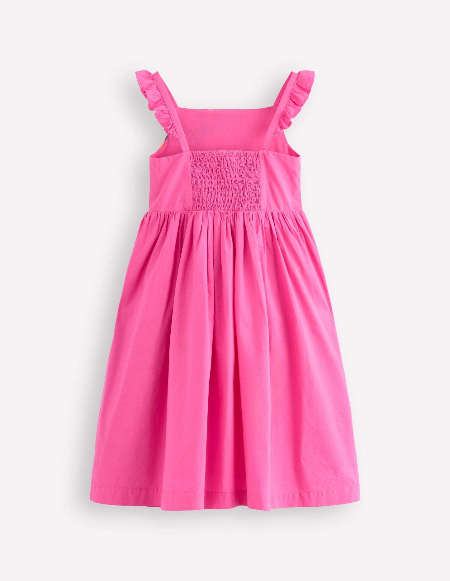 Annalisa Appliqué Sundress-Sorbet Pink Birds