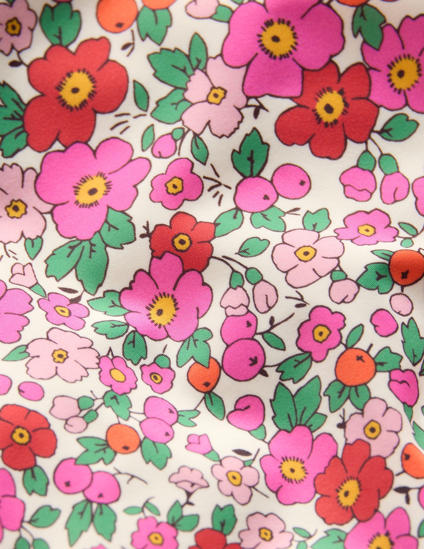 Cross-back Tankini Top-Pink Apple Blossom Floral