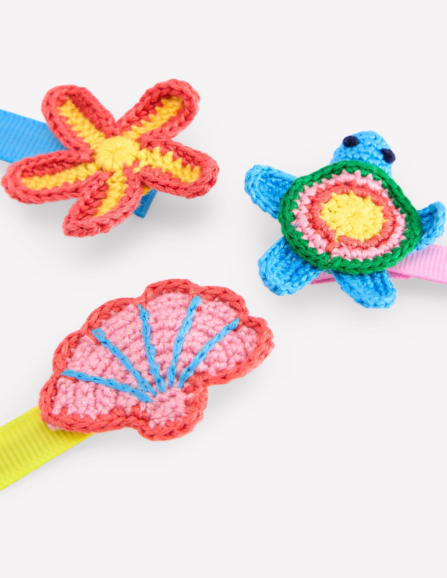 3-pack Hair Clips-Under the sea