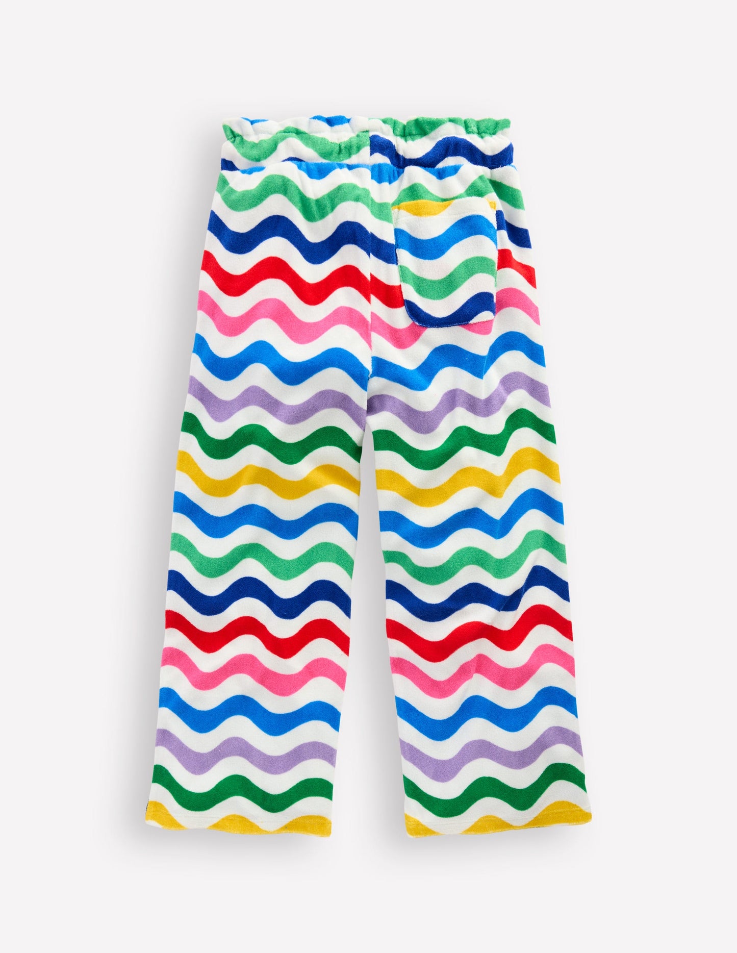 Towelling Trousers-Multi Wave