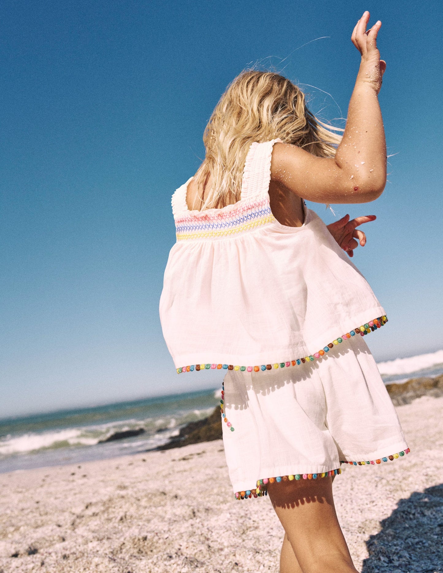 Pull-On Shorts-Soft Ivory