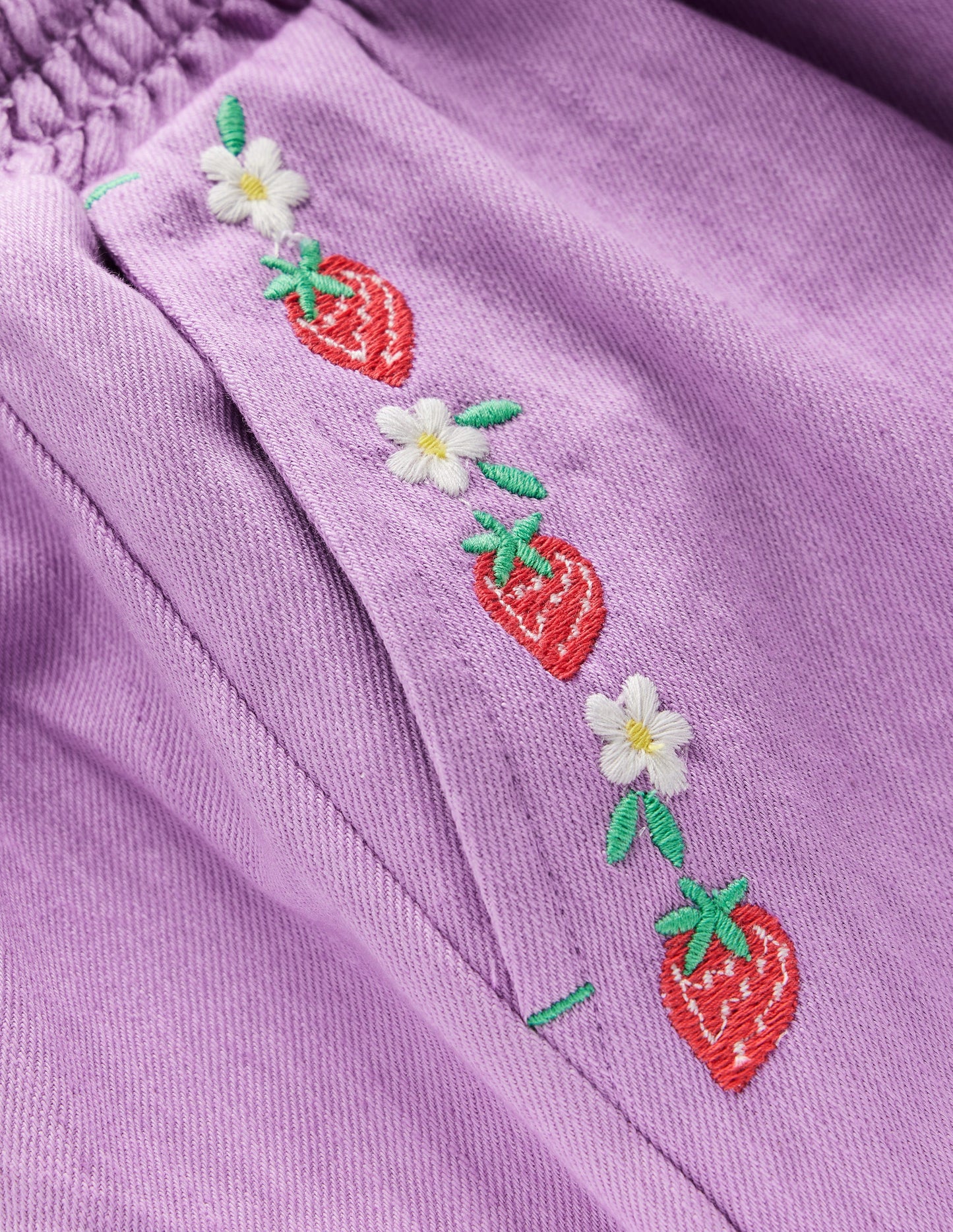 Pull-On Shorts-Aster Purple