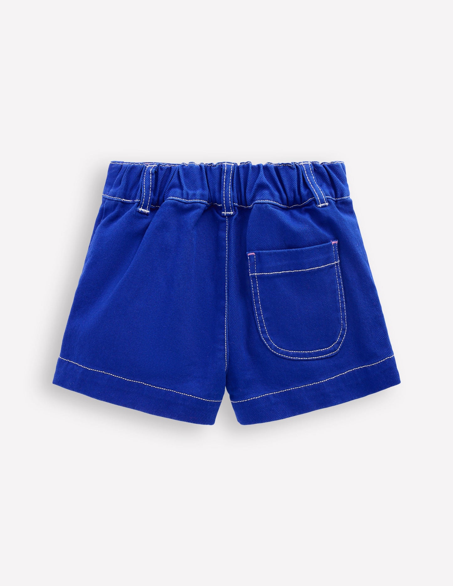 Patch Pocket Shorts-Bright Blue