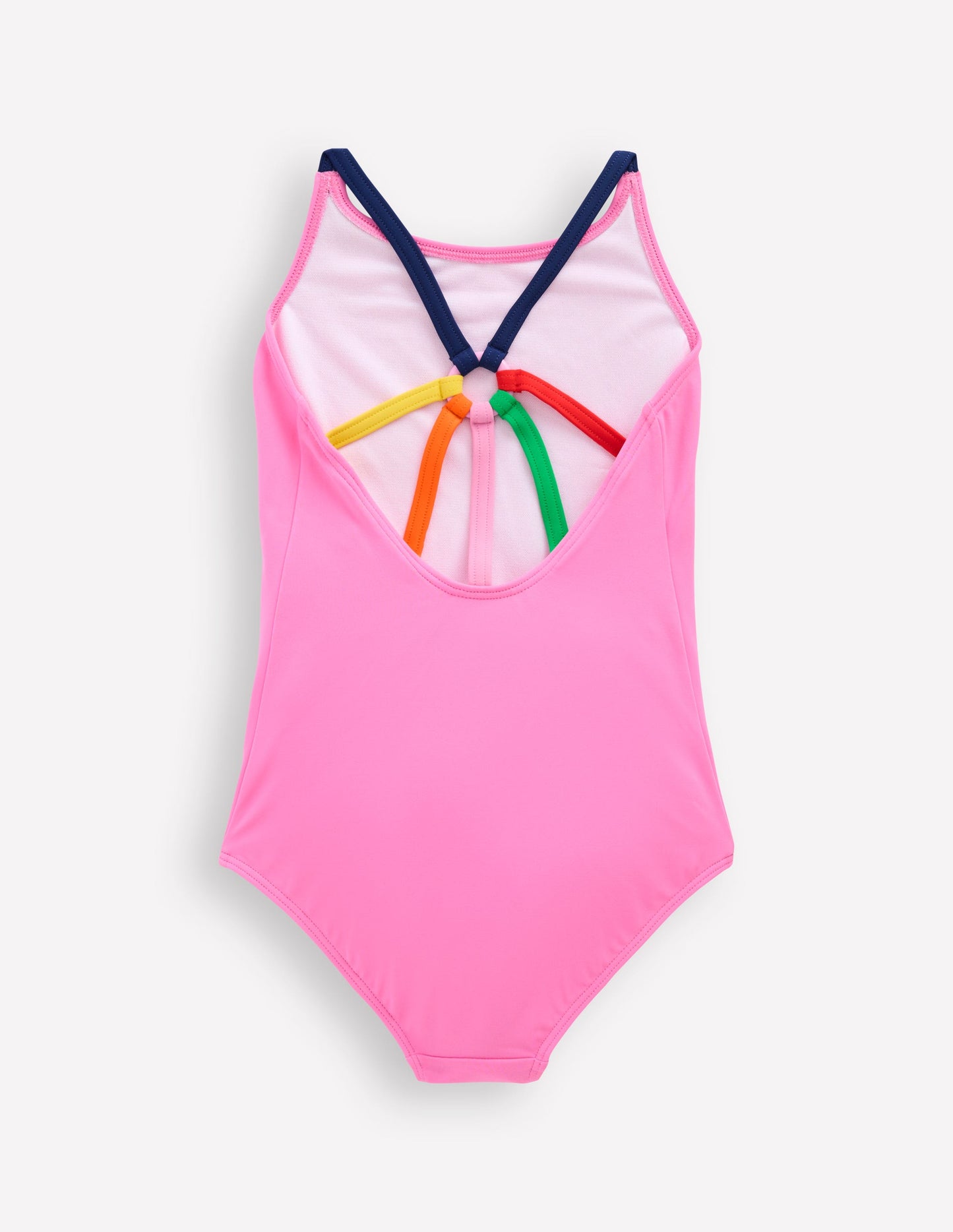 Selena Rainbow Strap Swimsuit-Strawberry Milkshake