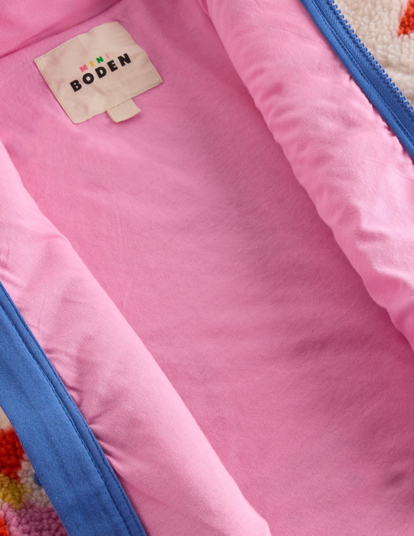 Eden Borg Zip-through Jacket-Dark Orange Owls