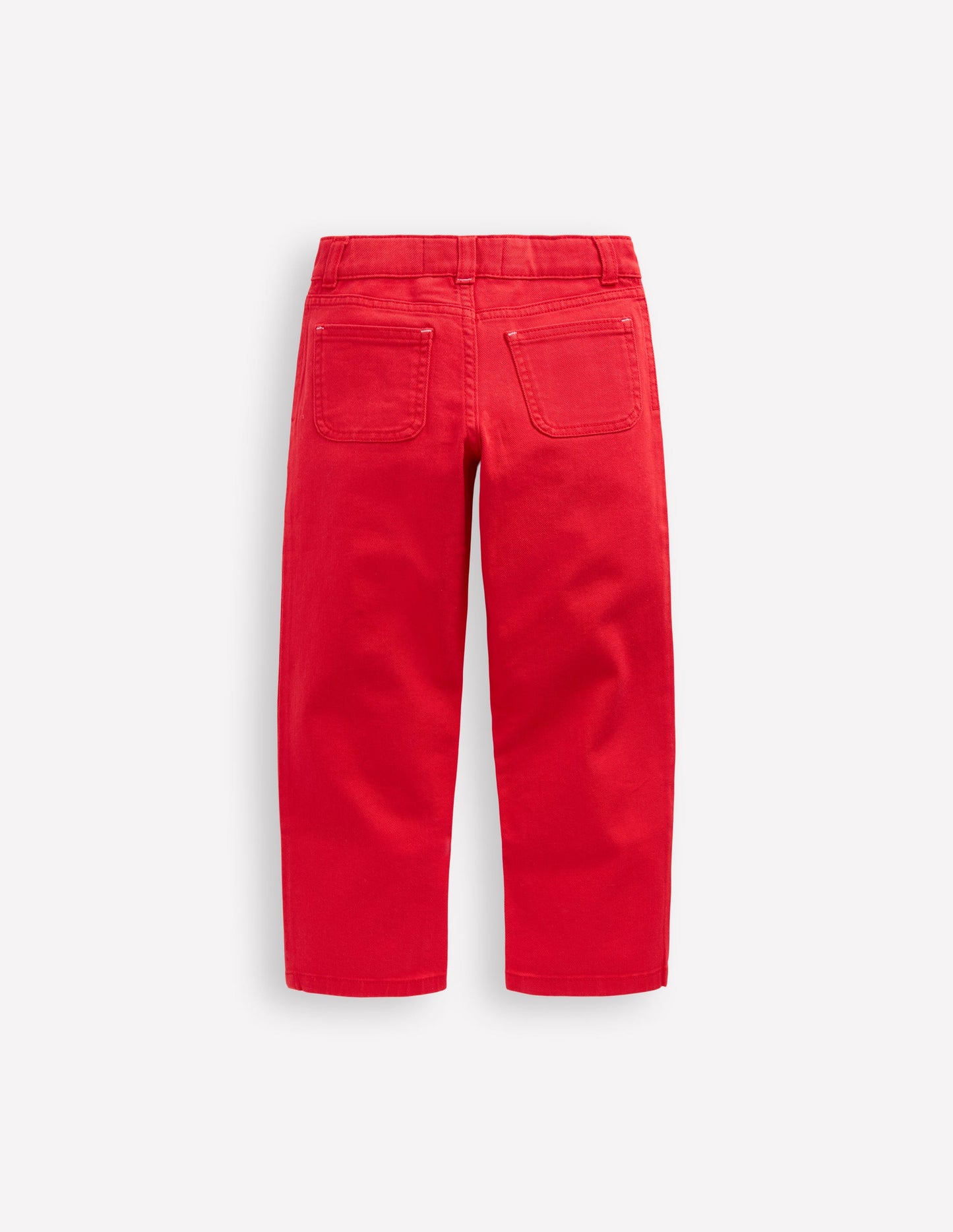 Patch Pocket Trouser-Poppy Red