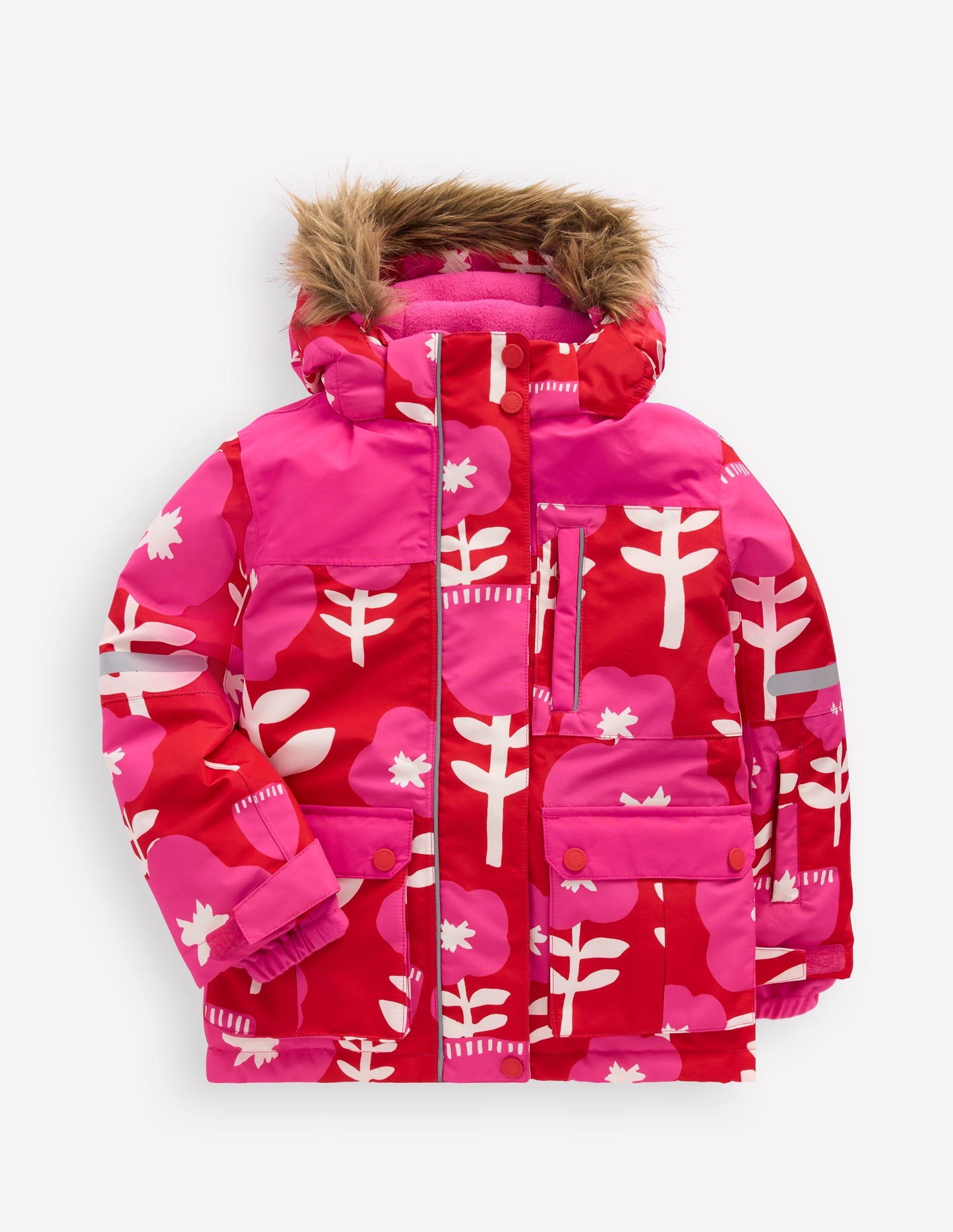 All-Weather Waterproof Coat-Giant Pink