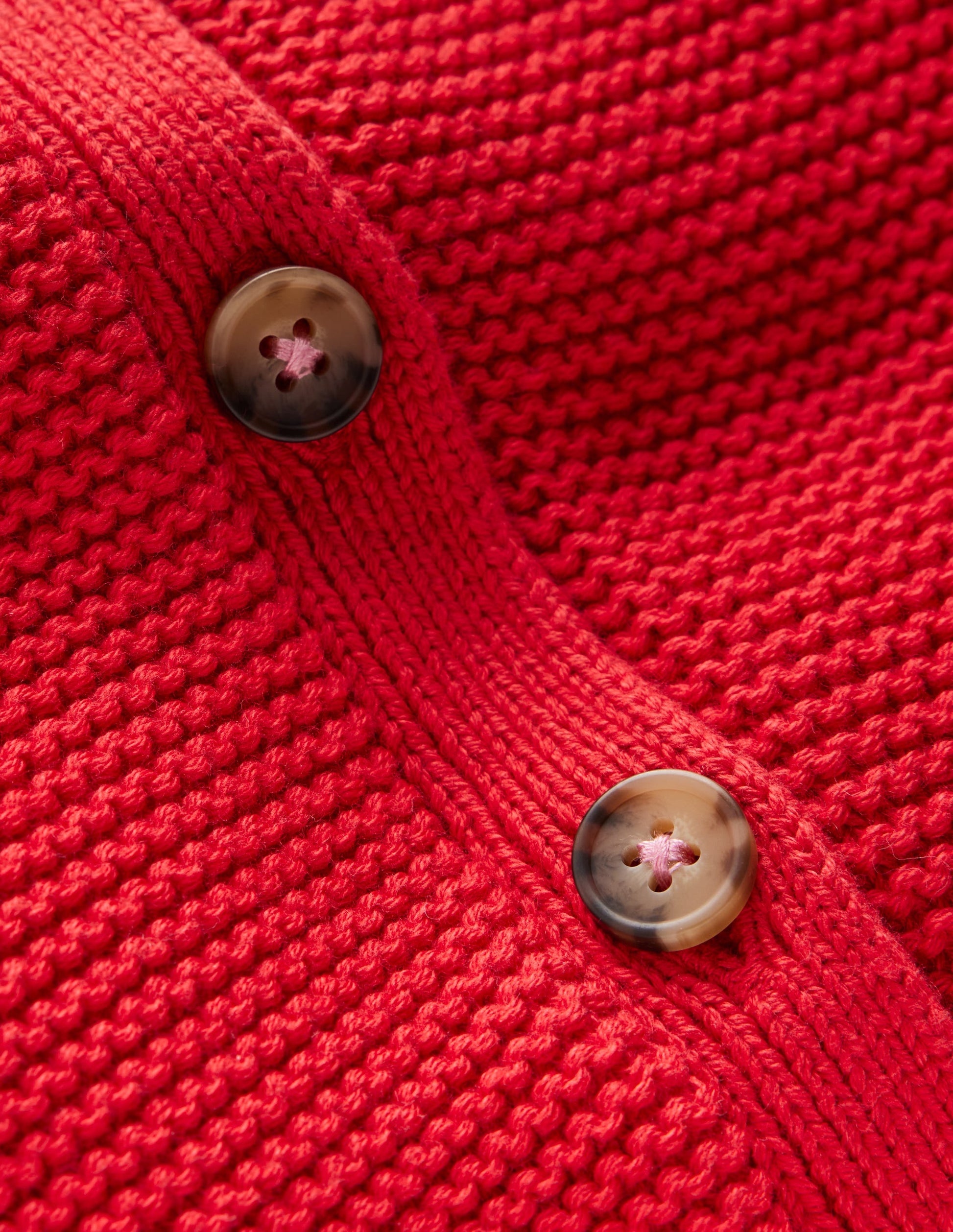 Collared Cardigan-Rockabilly Red-8