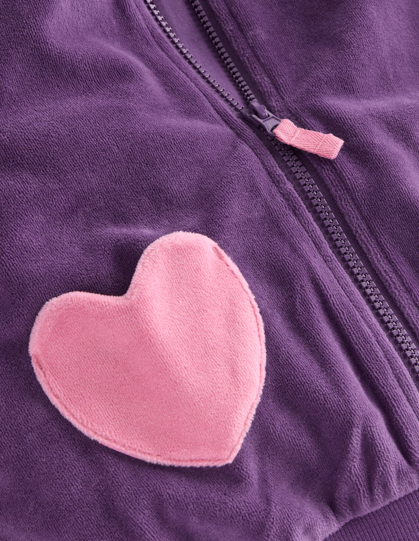 Velour Hoodie-Mystical Purple