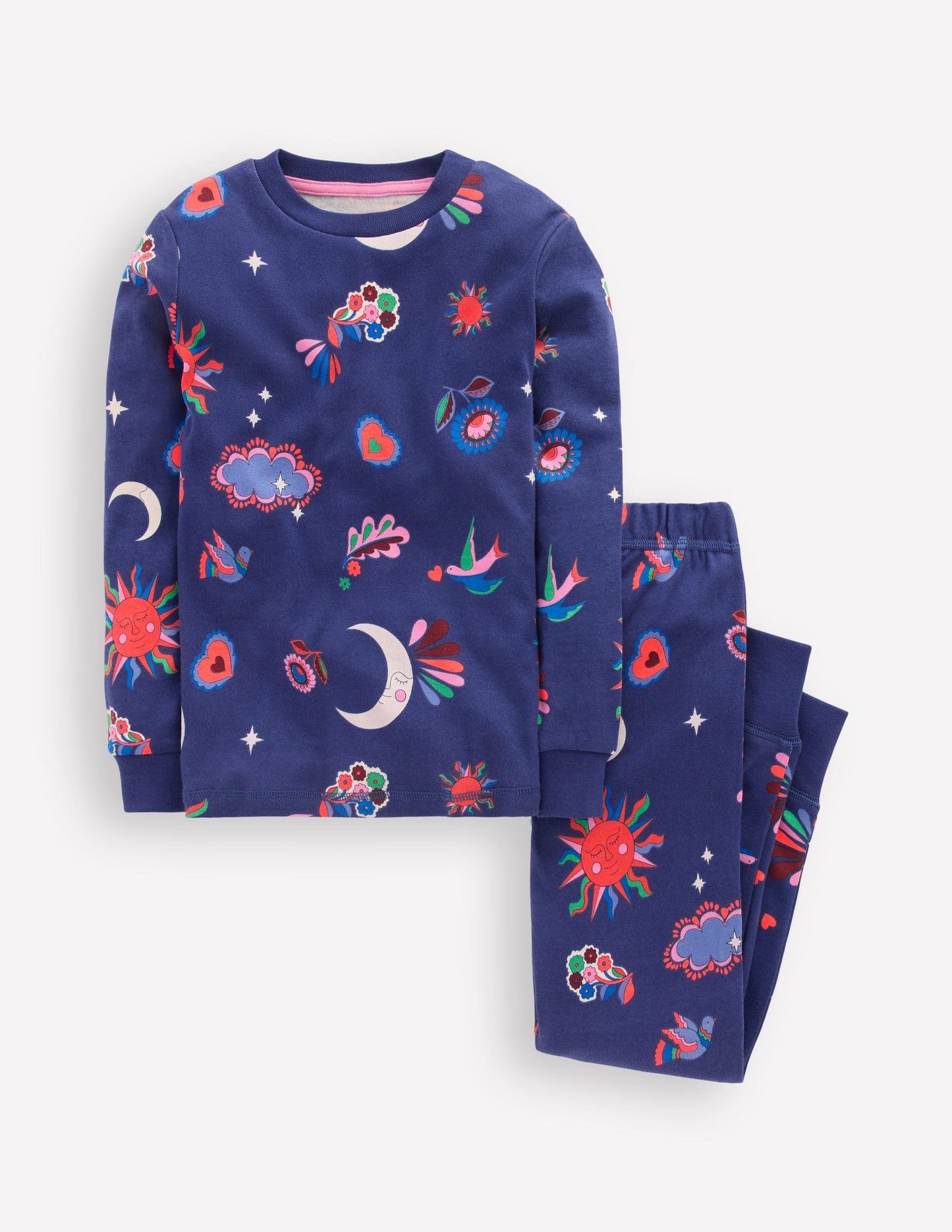 Snug Glow-in-the-dark Pyjamas-Starboard Blue Celestial