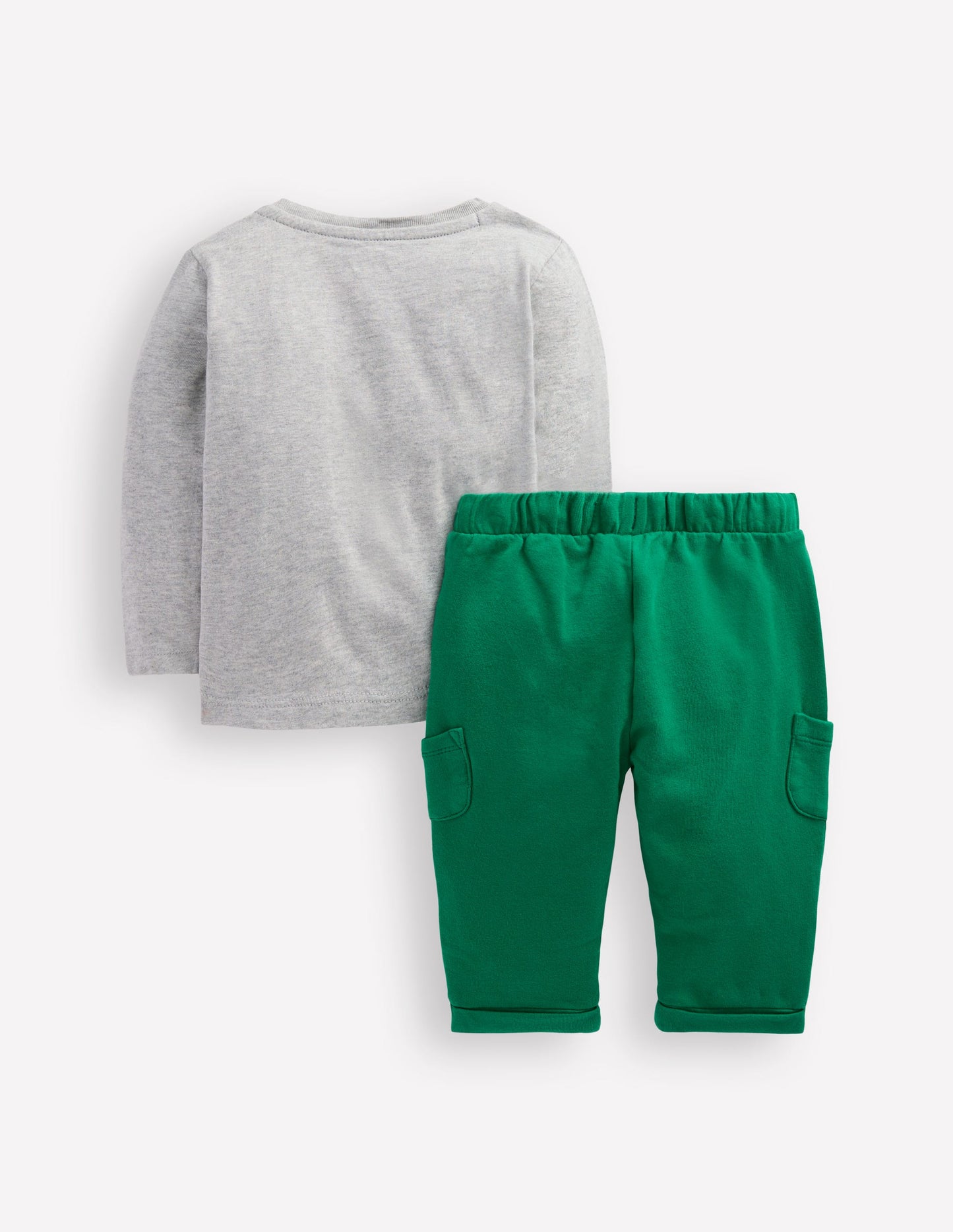 Appliqué Jersey Play Set-Grey Tractor