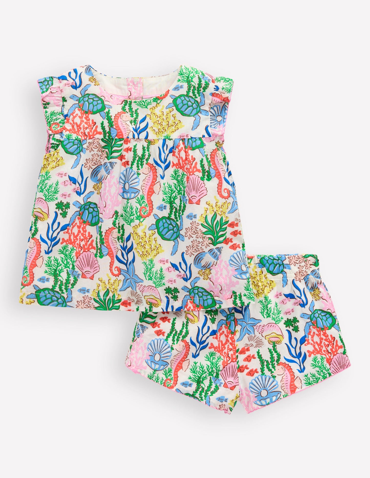 Woven Play Set-Multi Coral Cove