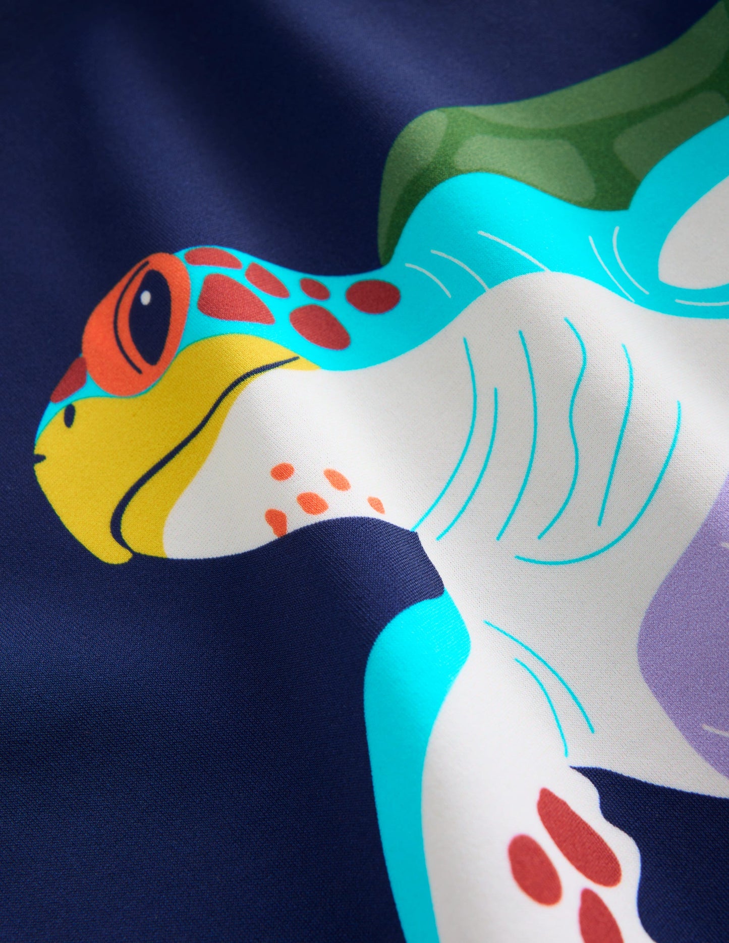Fun Rash Vest Set-Aquamarine Blue Turtles