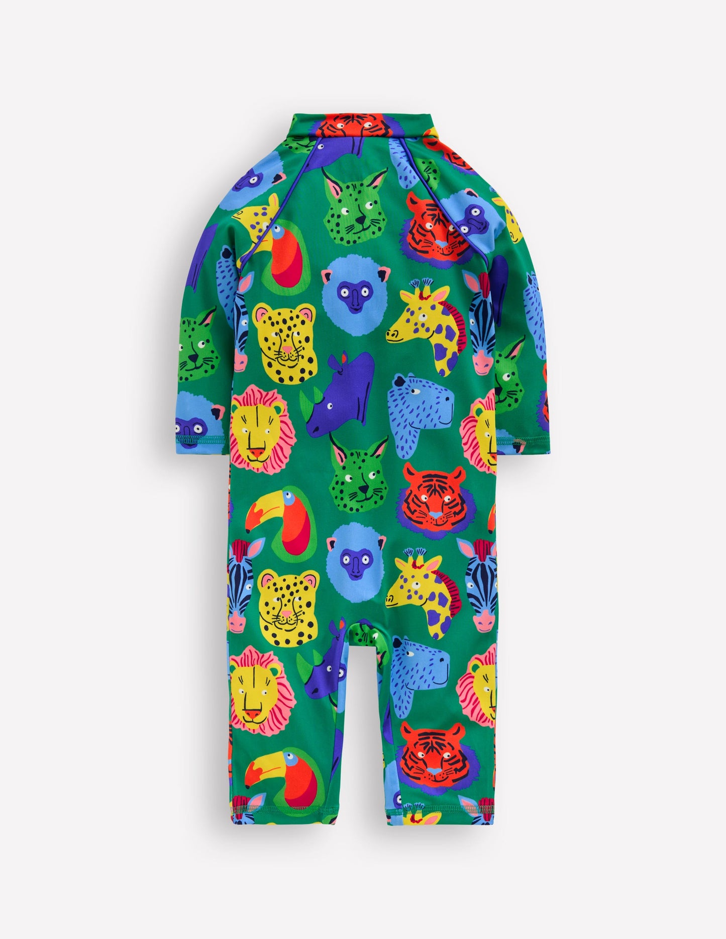 Fun Sun Safe Surfsuit-Multi Animal Faces