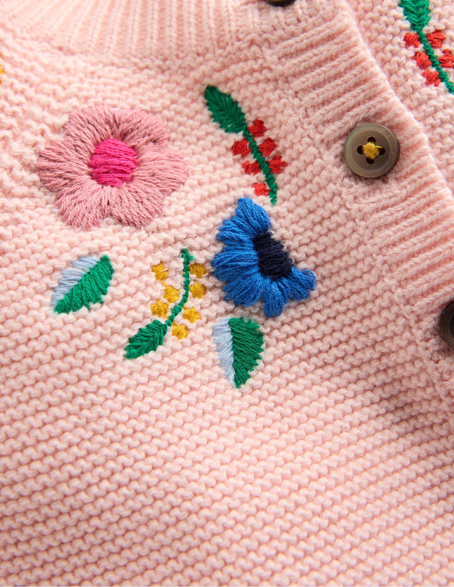 Pretty Embroidered Cardigan-Lotus