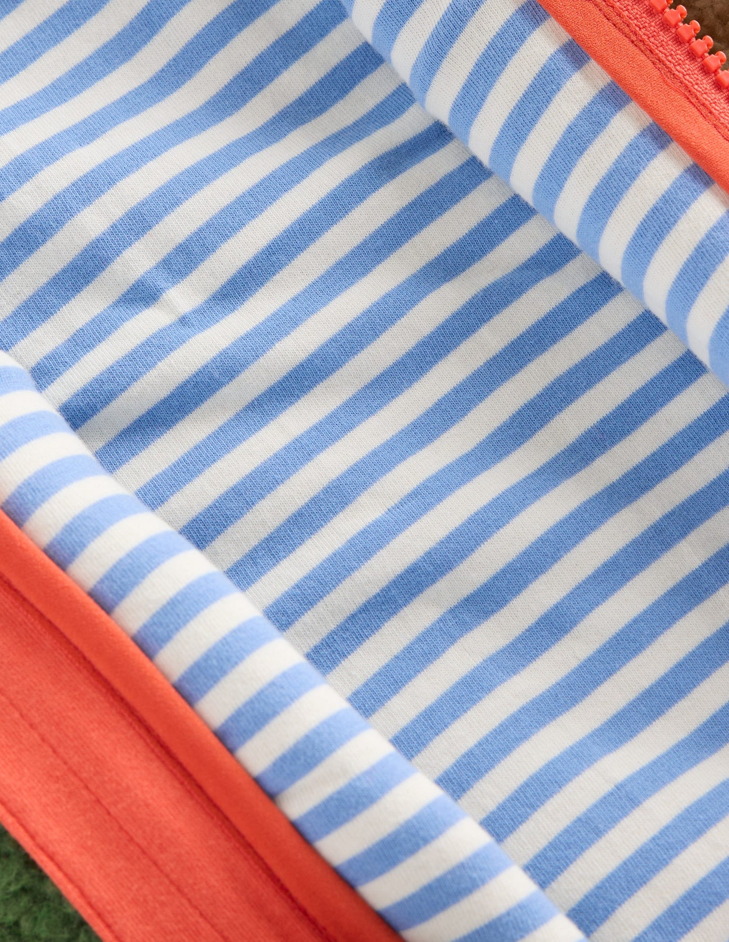 Cosy Borg Jacket-Multi Colour Block