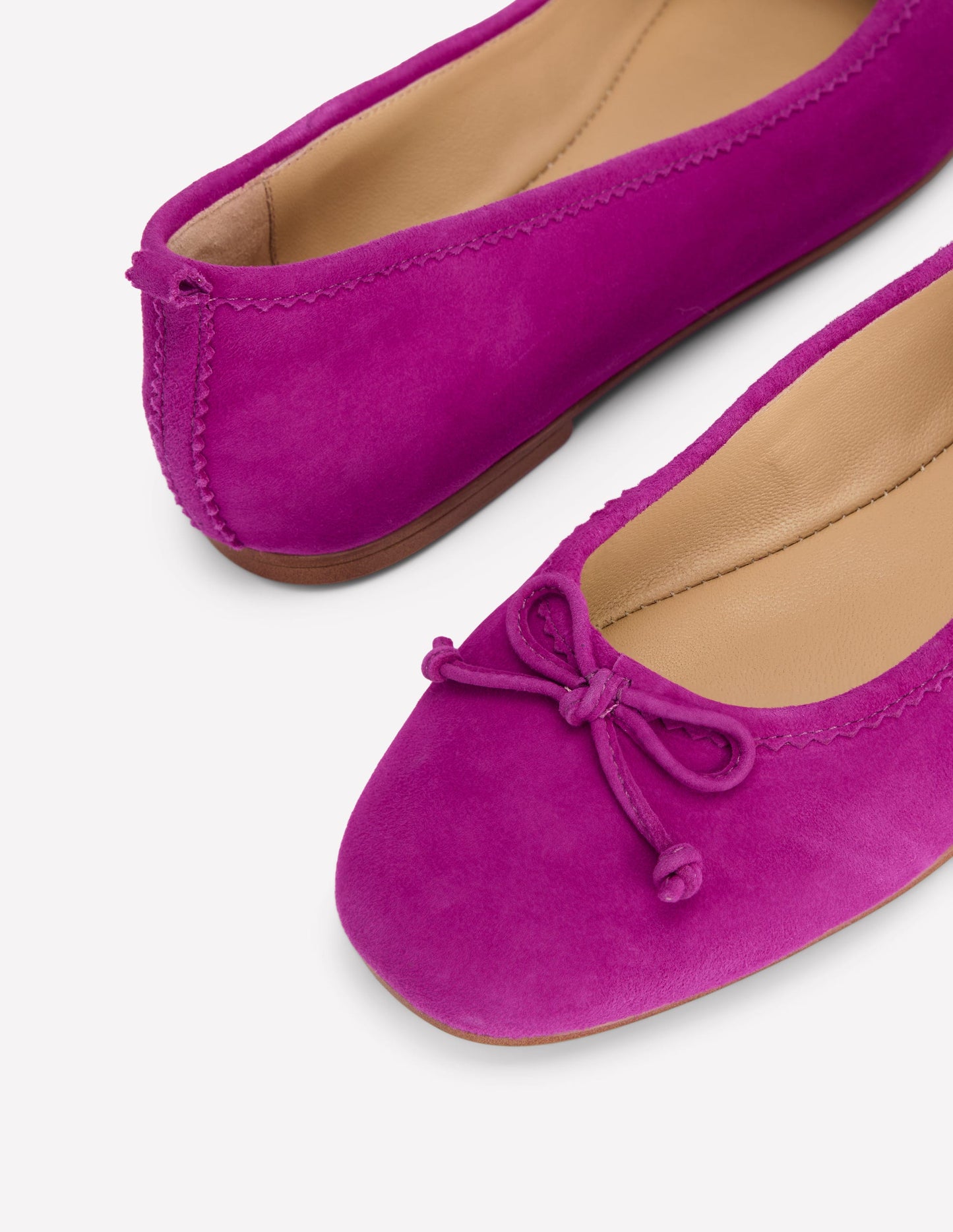 Kitty Flexi Sole Ballet Pumps-Regal Purple