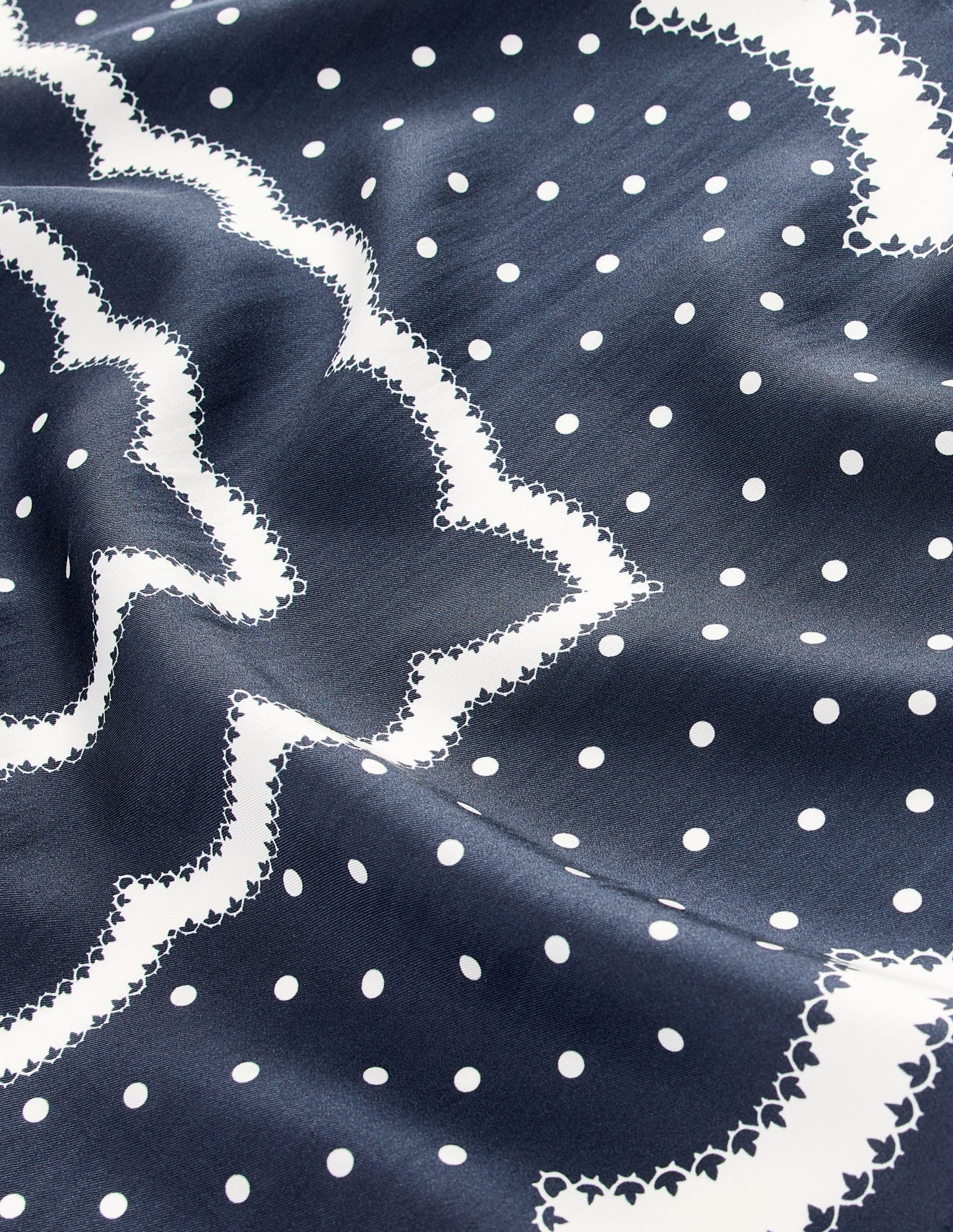 Silk Square Scarf-Painted Dot