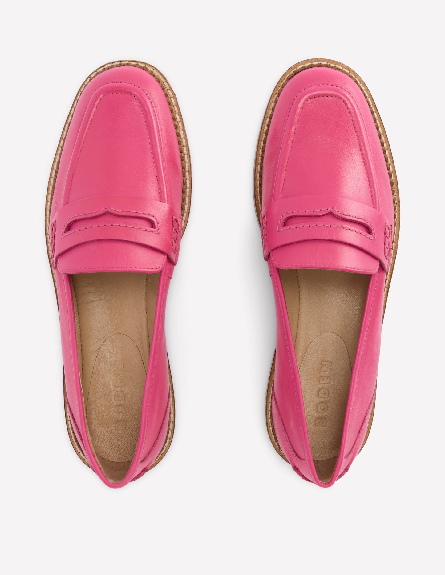 Nya Penny Loafers-Pink