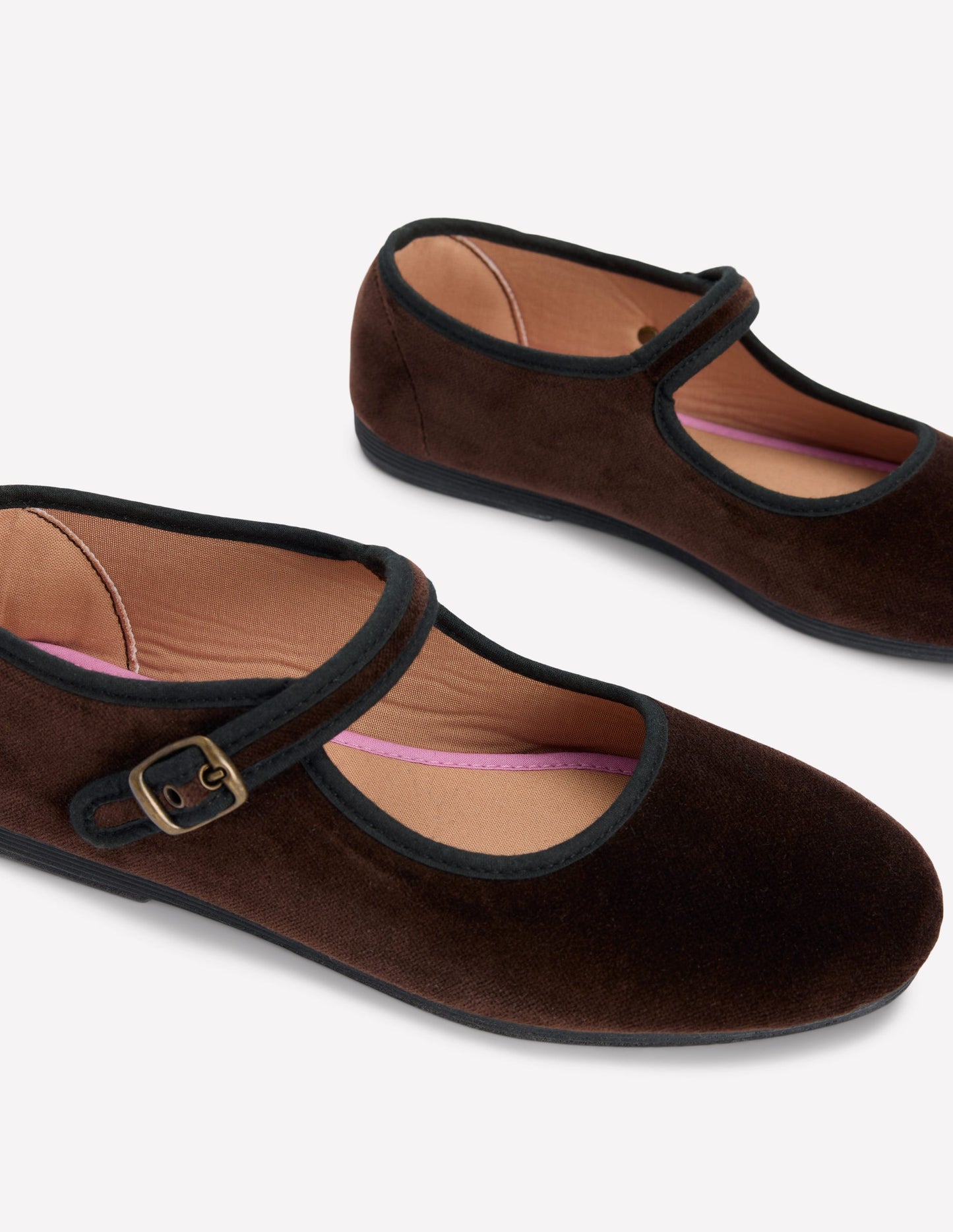 Flexi Mary Jane-Chocolate Velvet