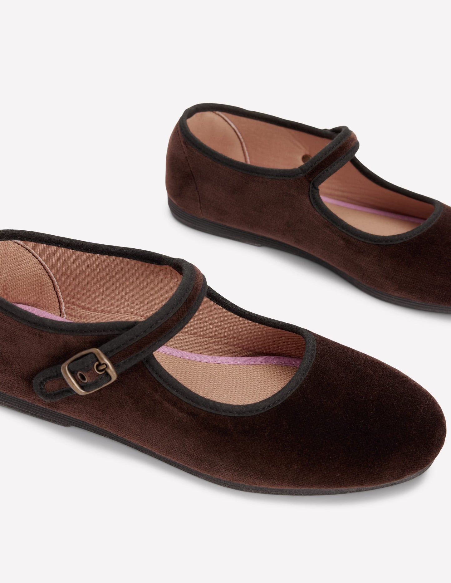 Flexi Mary Jane-Chocolate Velvet