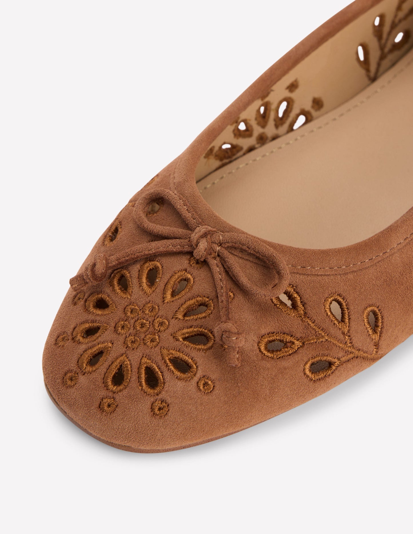 Cut Out Ballet Flats-Gingersnap