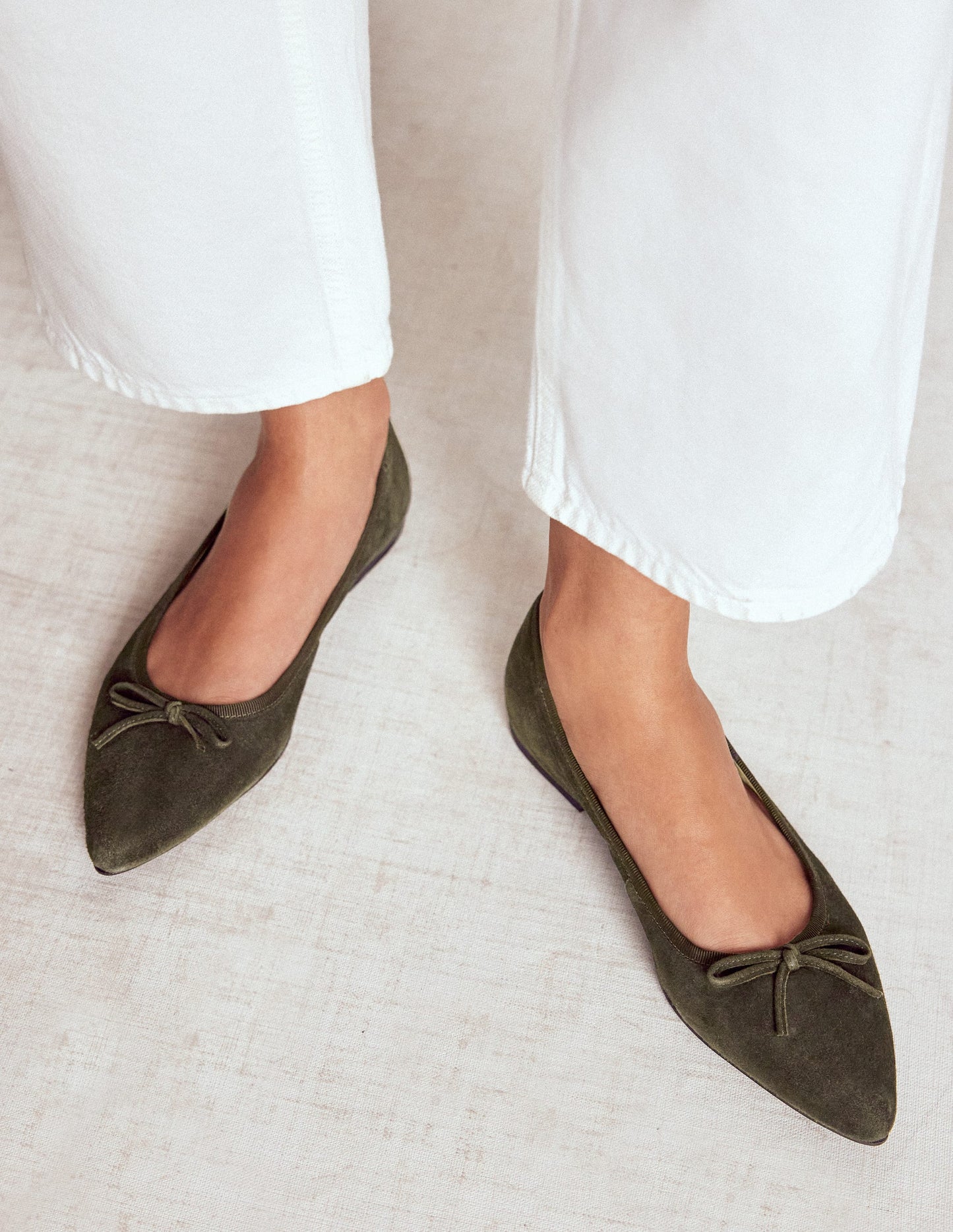Point Flexi Sole Flat-Dark Moss