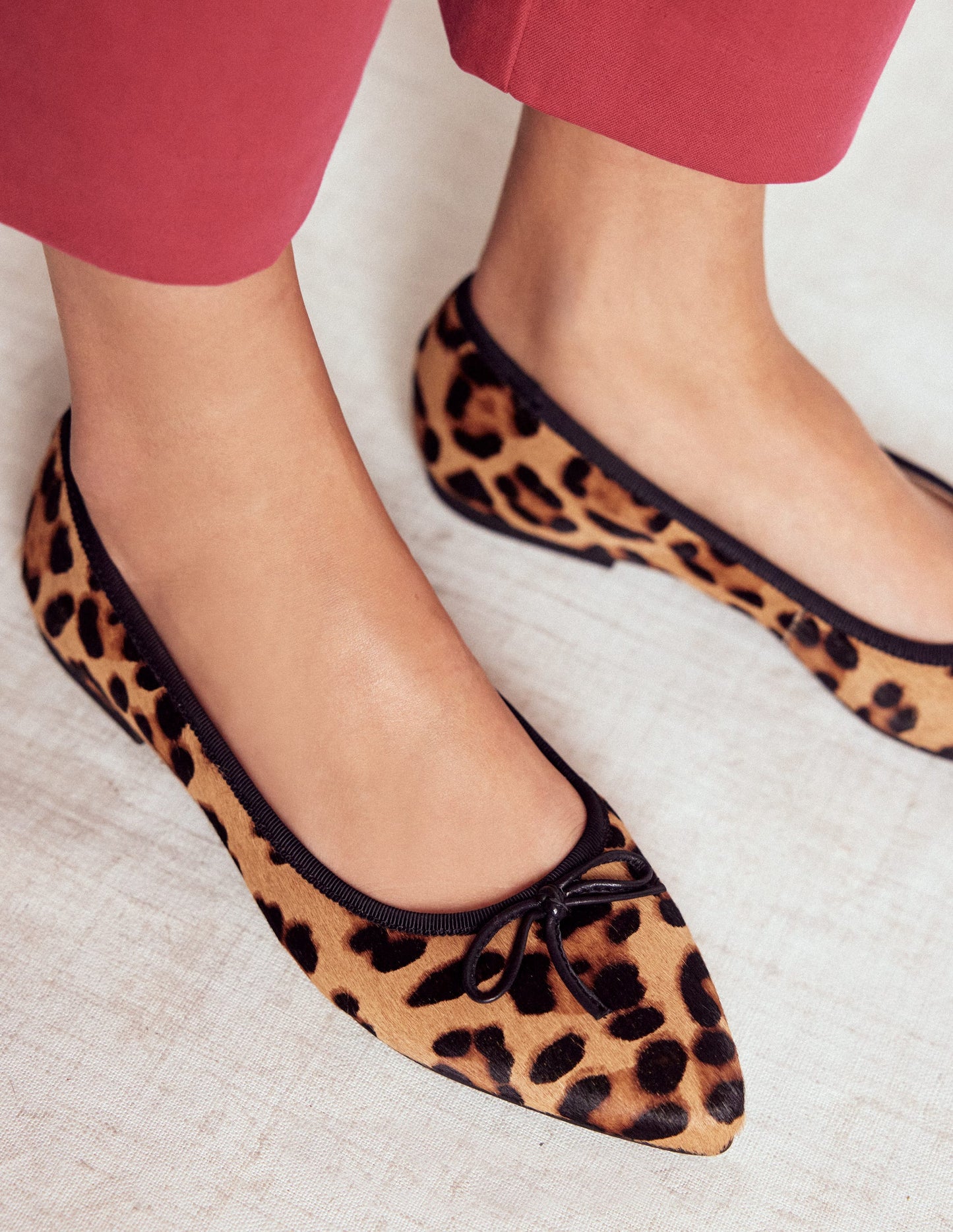 Point Flexi Sole Flat-Classic Leopard