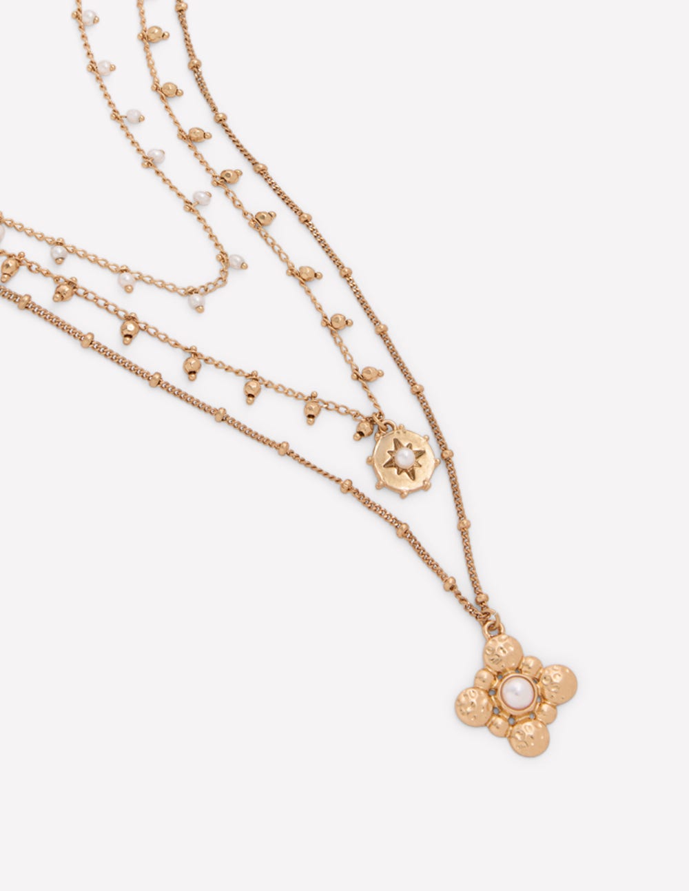Layering Necklace-Gold