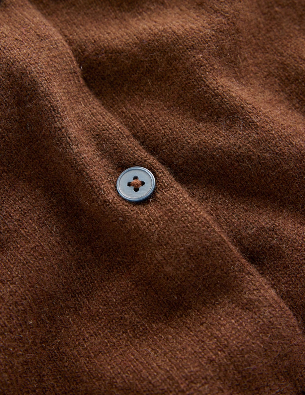 Eva Cashmere Crew Cardigan-Mocha