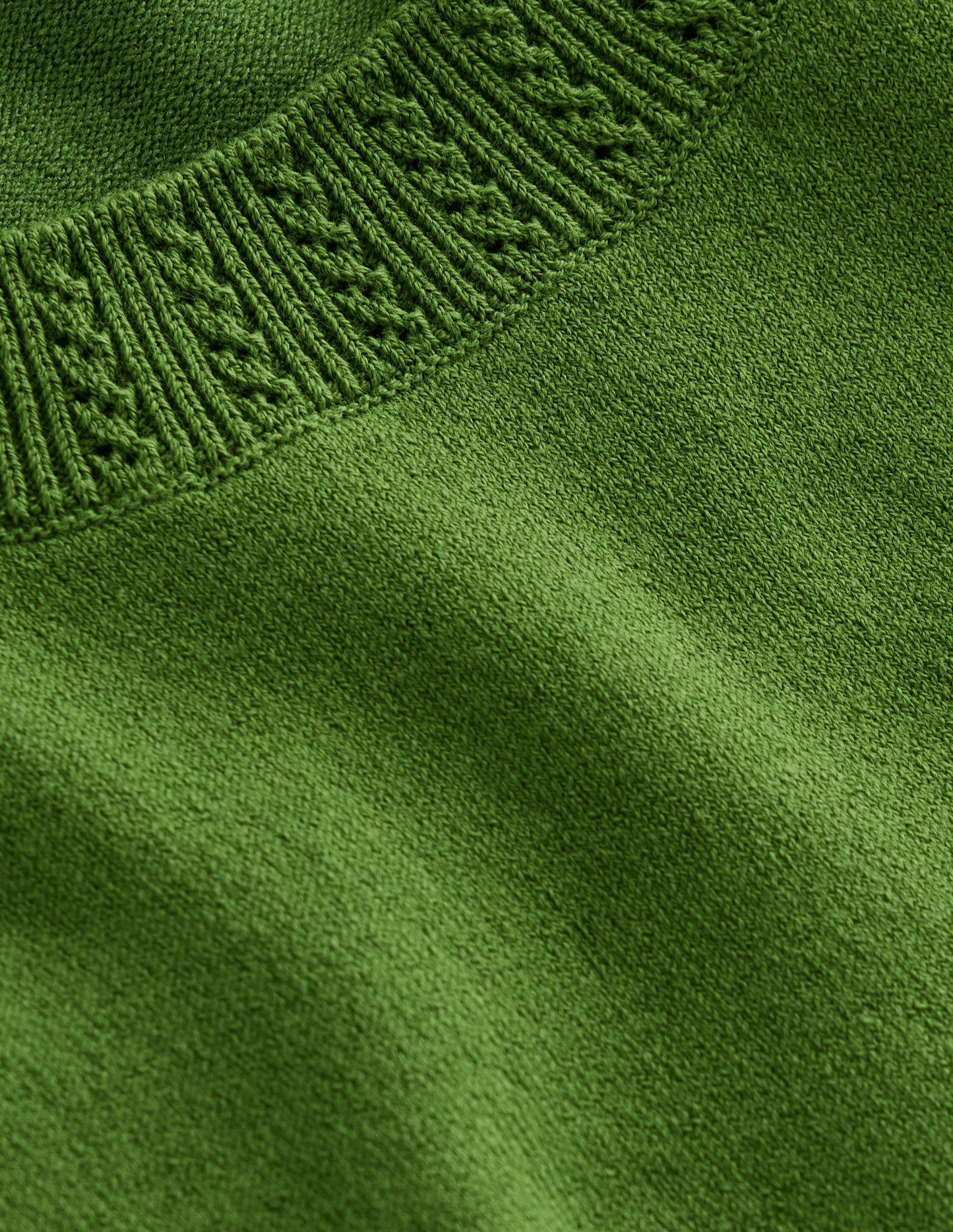 Emilia Cotton Crew Neck Tank-Promenade Green