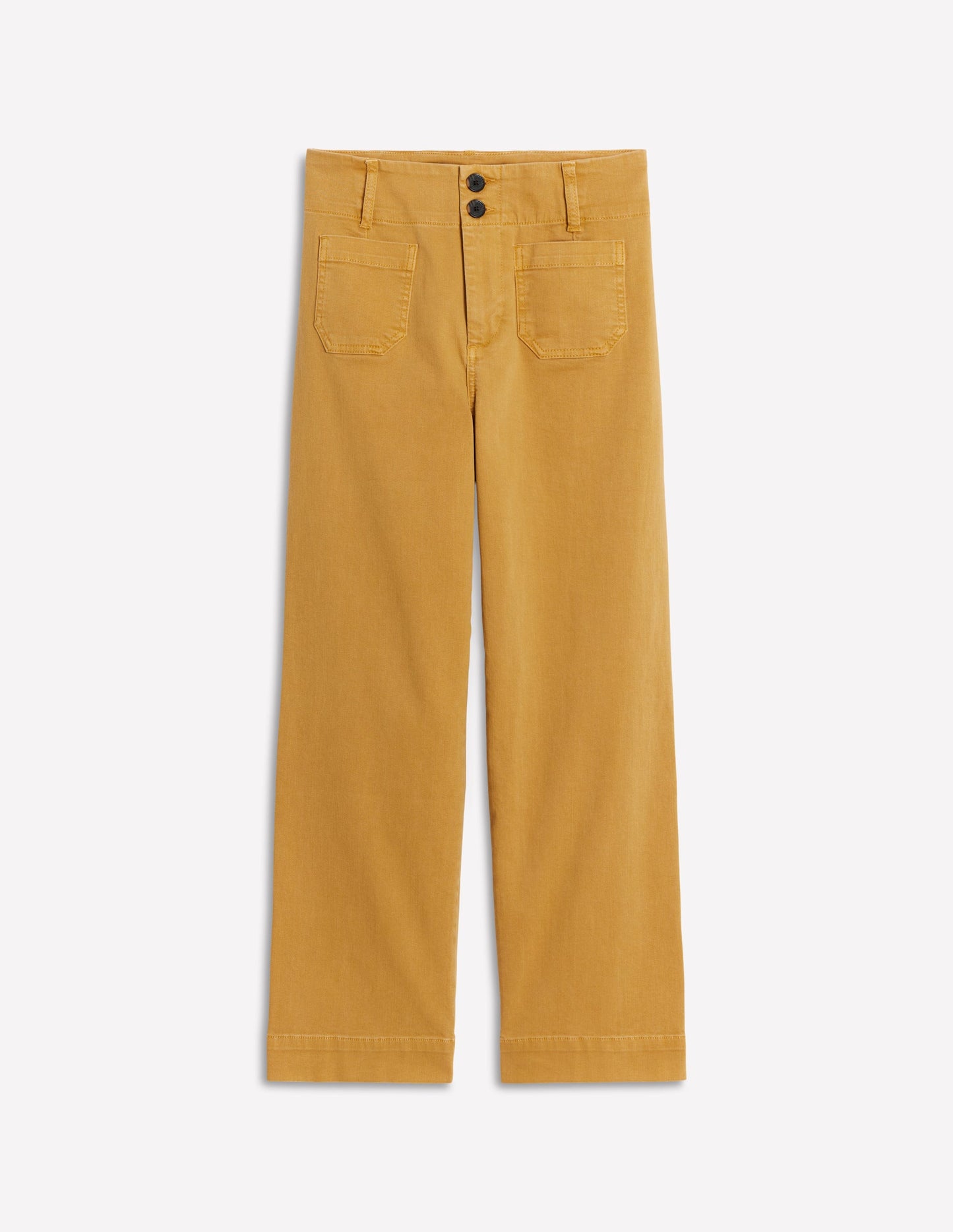 Primrose Patch Pocket Trousers-Golden Rye
