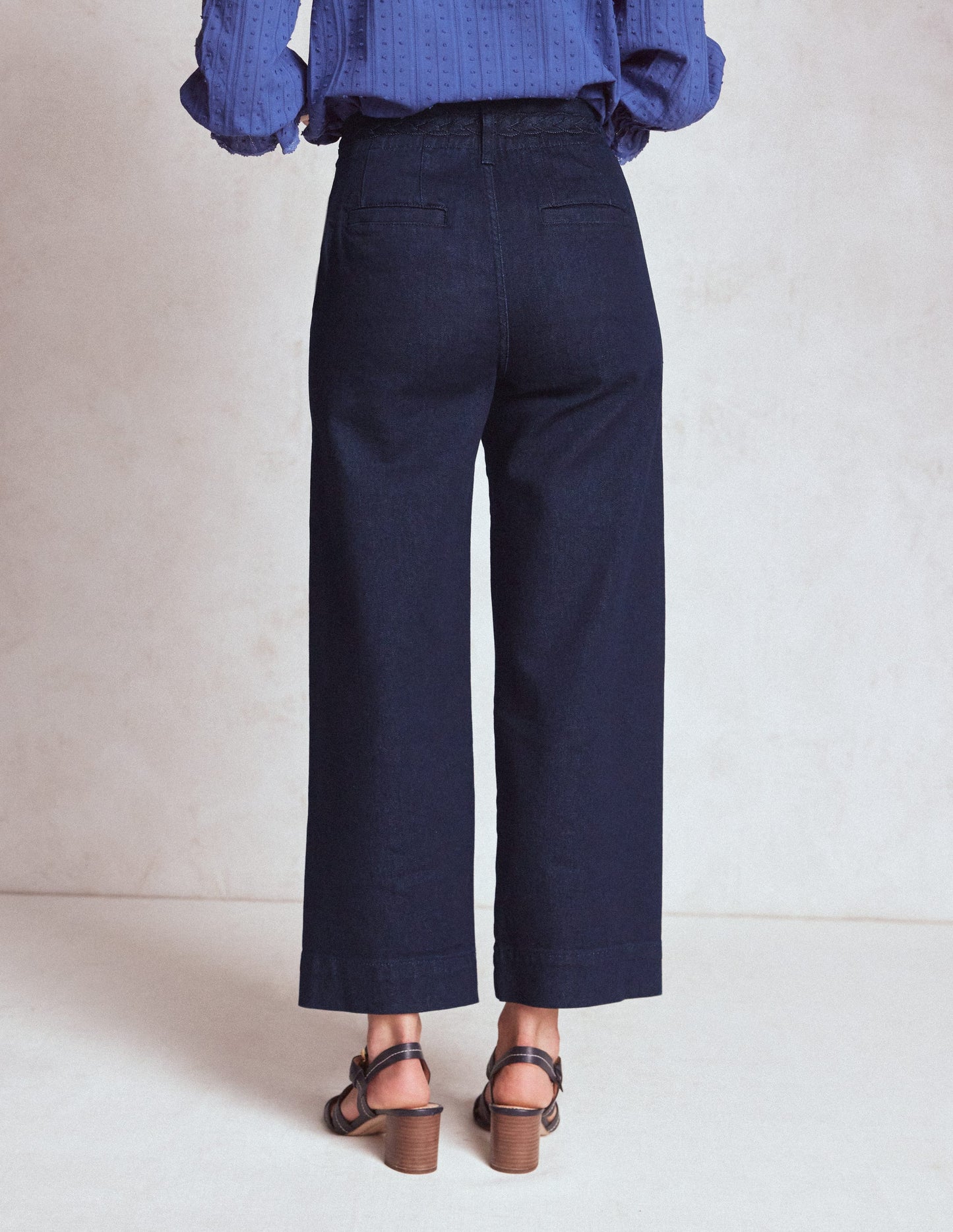 Primrose Patch Pocket Jeans-Indigo Braid