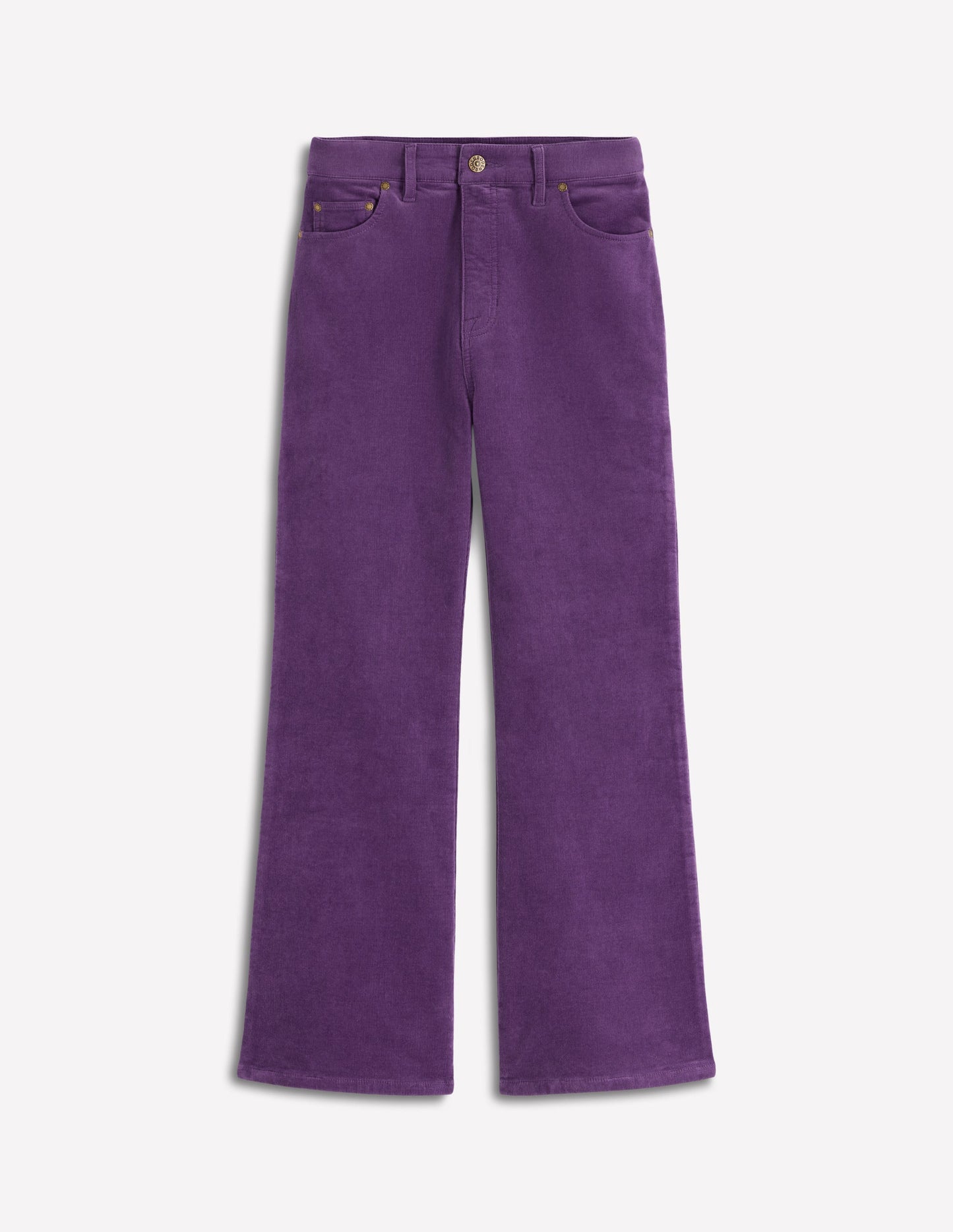5-Pocket Cord Kick Jeans-Mystic Purple