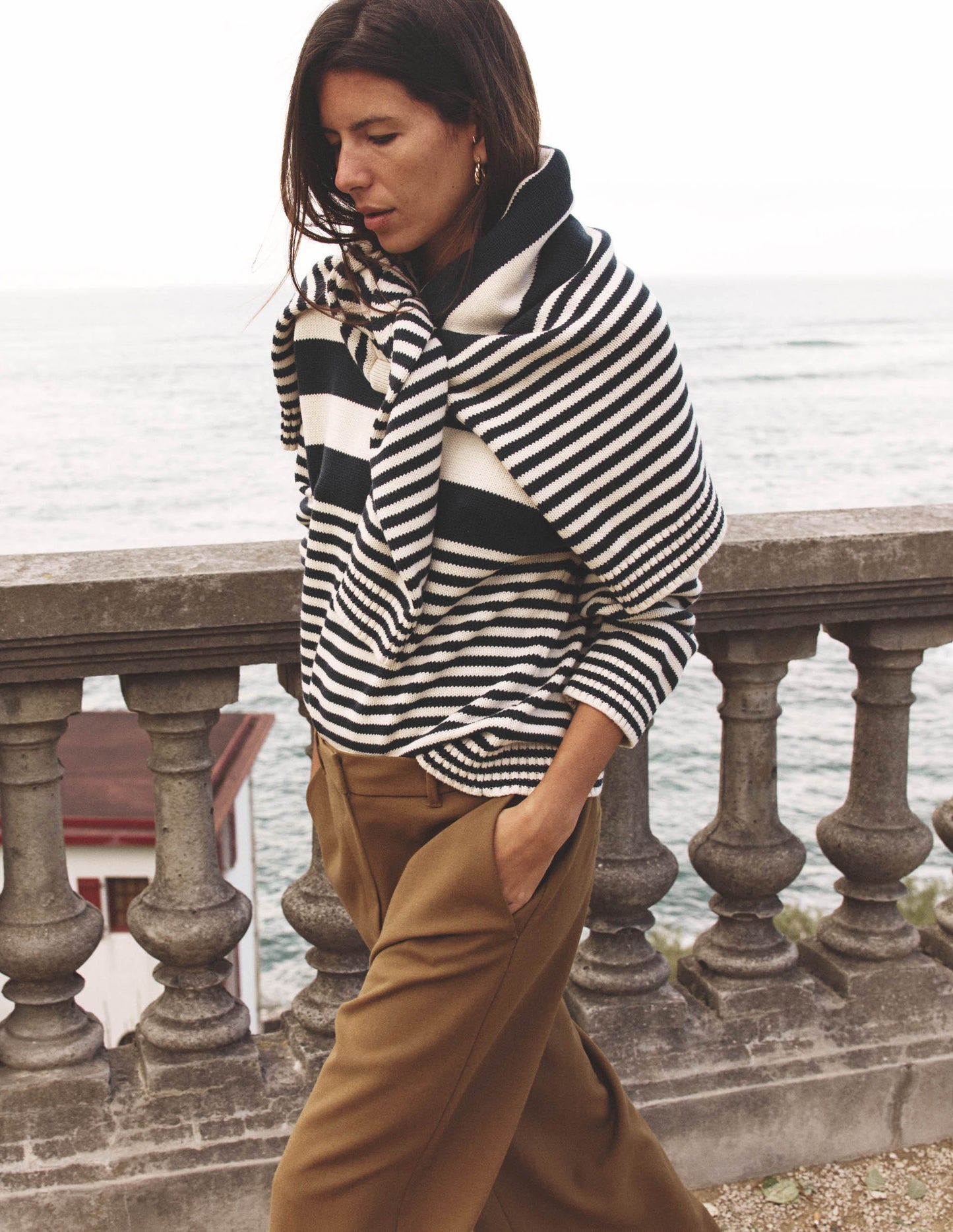 Belgravia Tailored Trousers-Tobacco