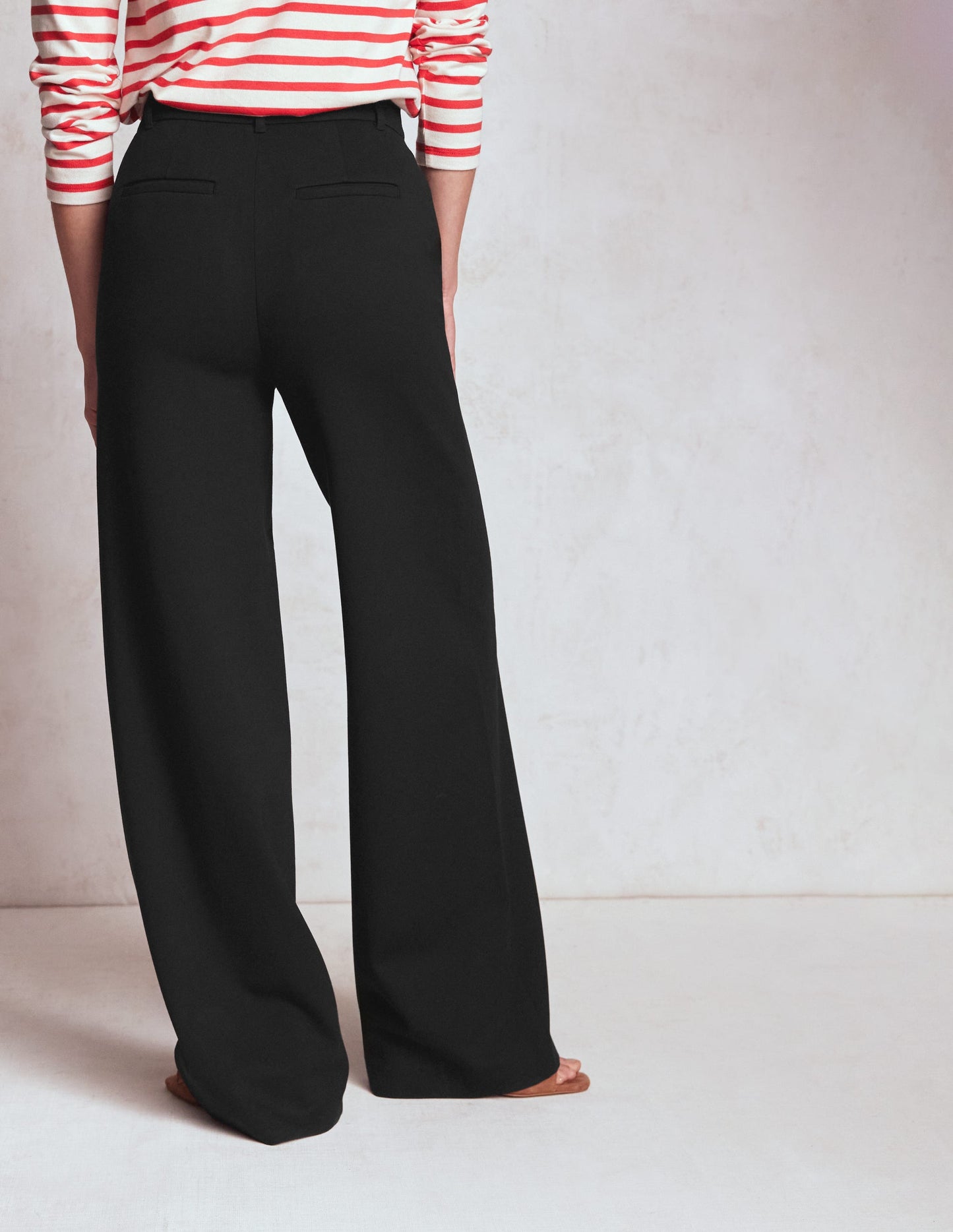 Belgravia Ponte Trousers-Black
