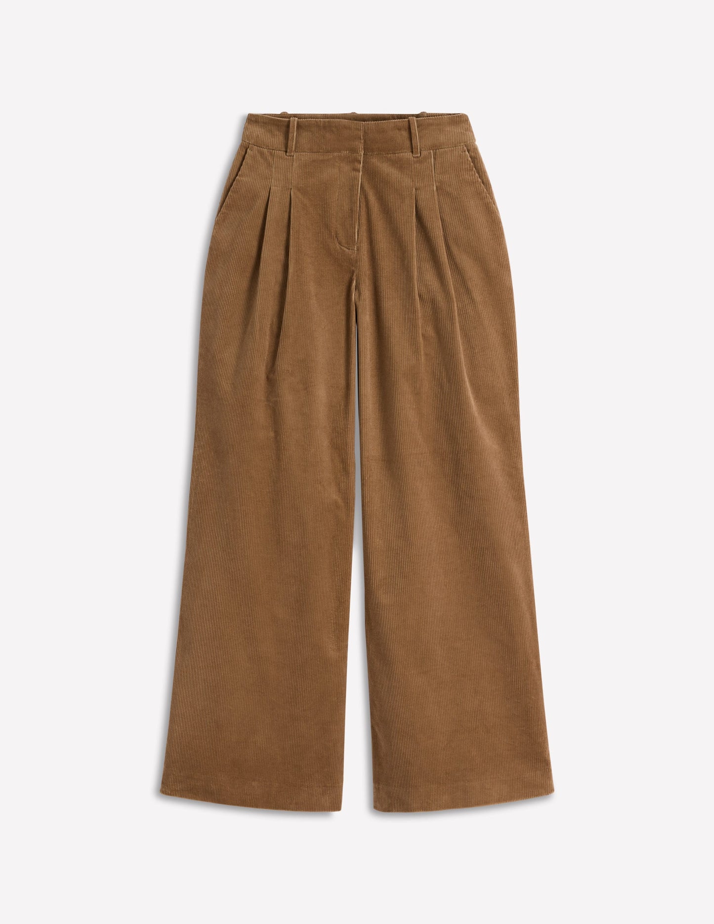 Kensington Cord Trousers-Latte