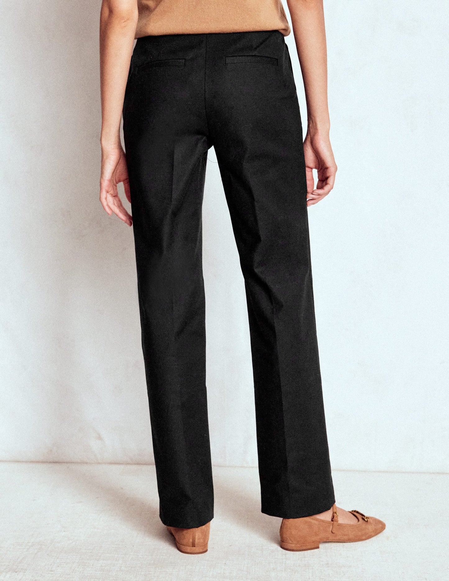 Full Length Canonbury Trousers-Black