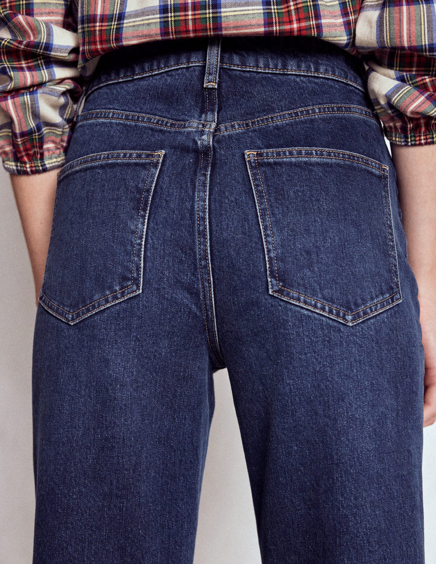 Mid Rise Stretch Jeans-Dark Vintage