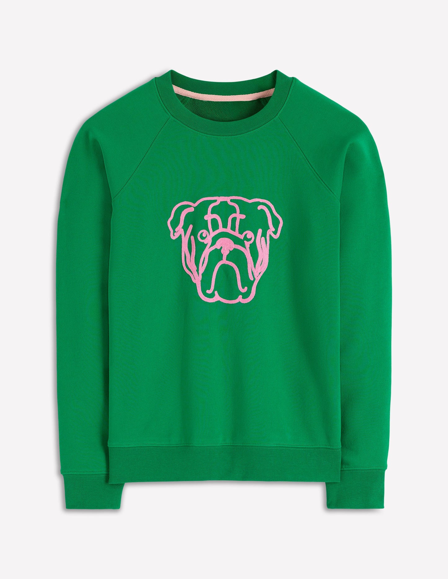 Rosa Embroidered Sweatshirt-Grumpy Dog