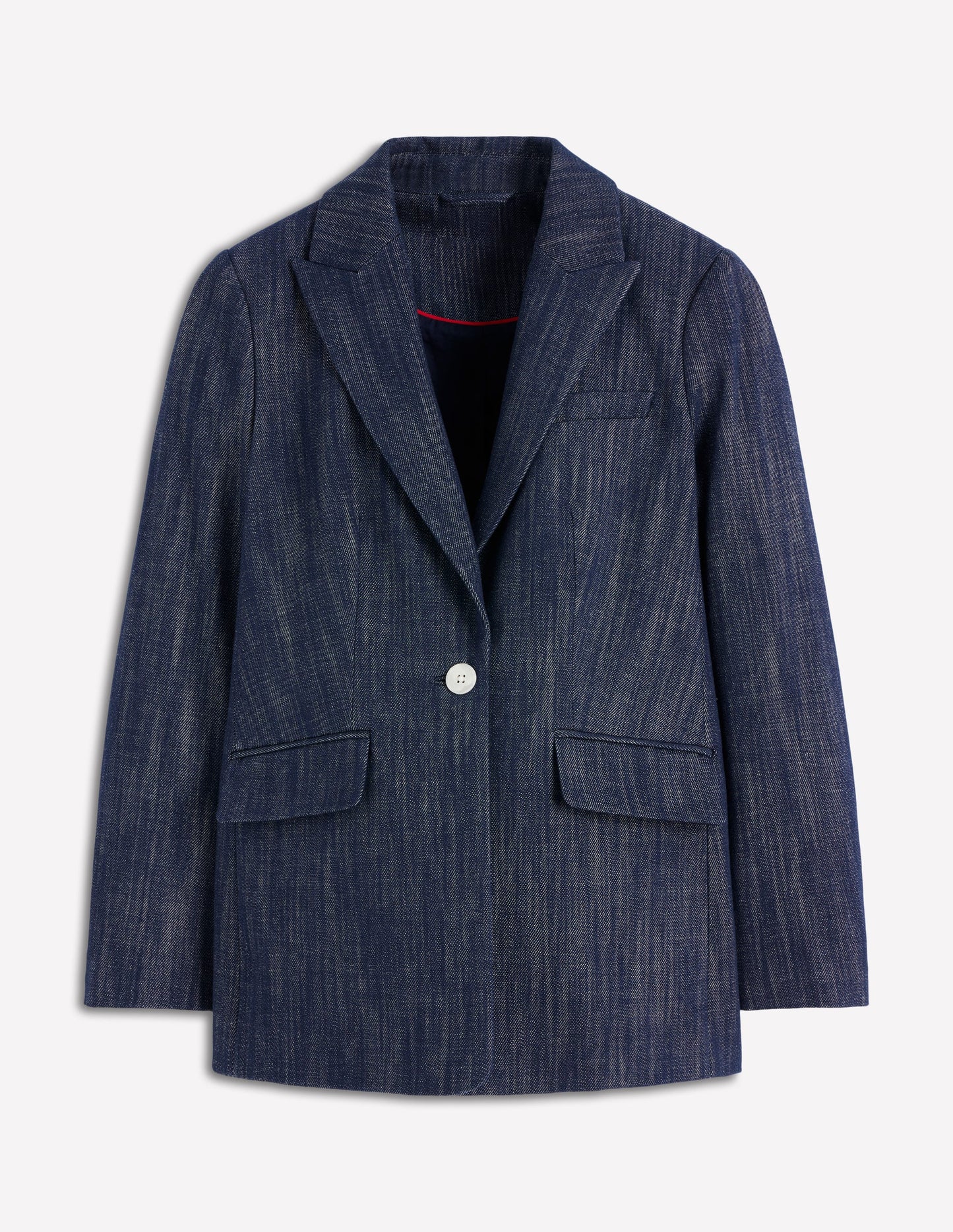 Woodbridge Twill Blazer-Indigo