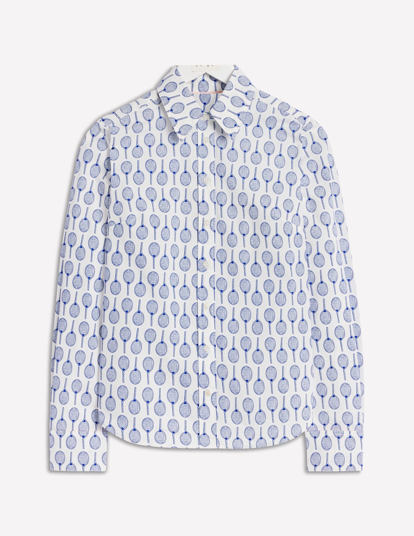 Sienna Cotton Shirt-Ivory, Tennis