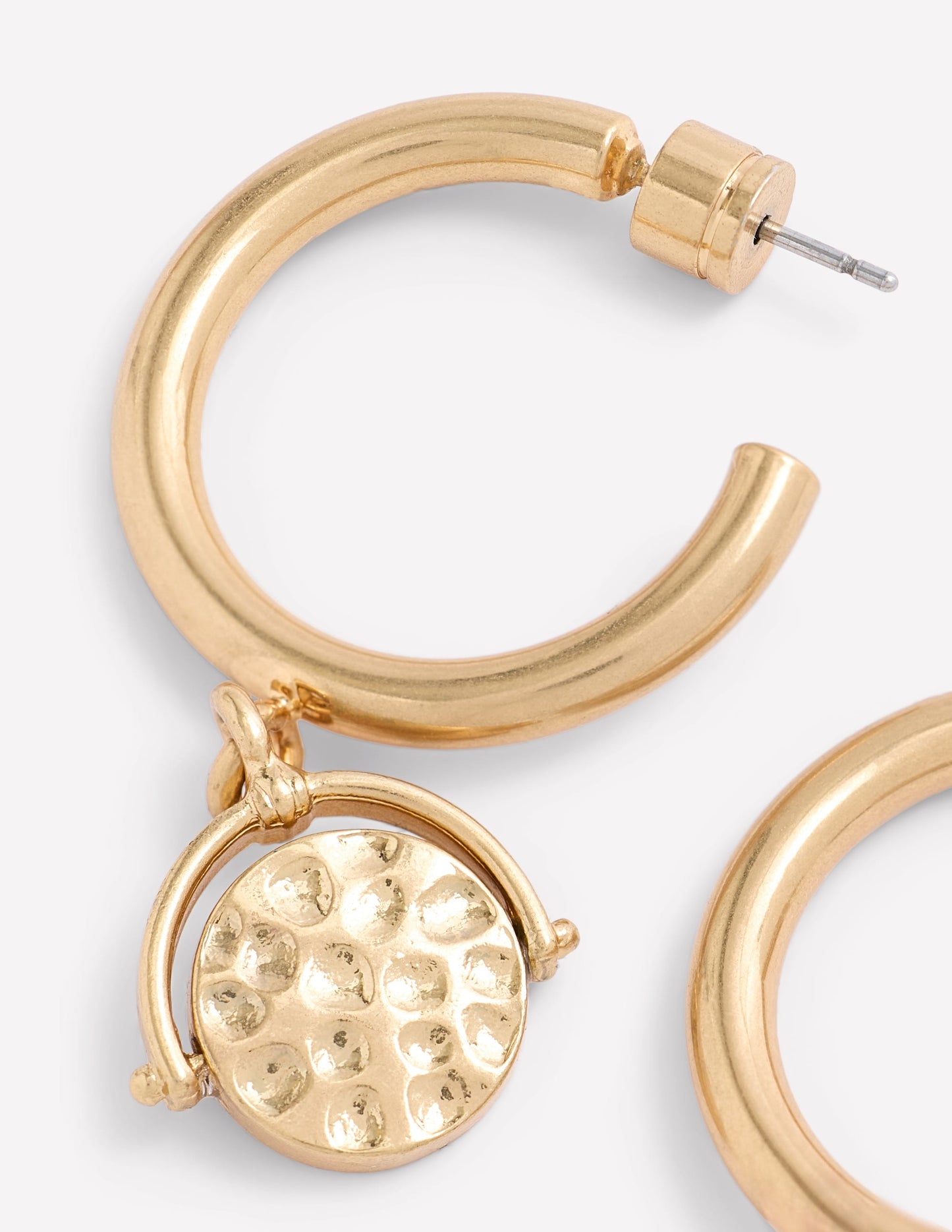 Spinner Disc Hoops-Gold Colour