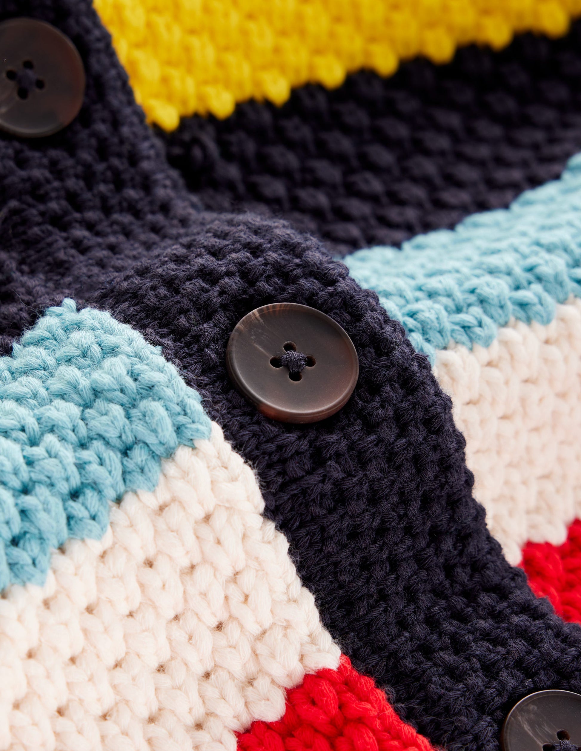 Libby Knitted Jacket-Poppy Red, Blue Multi-9